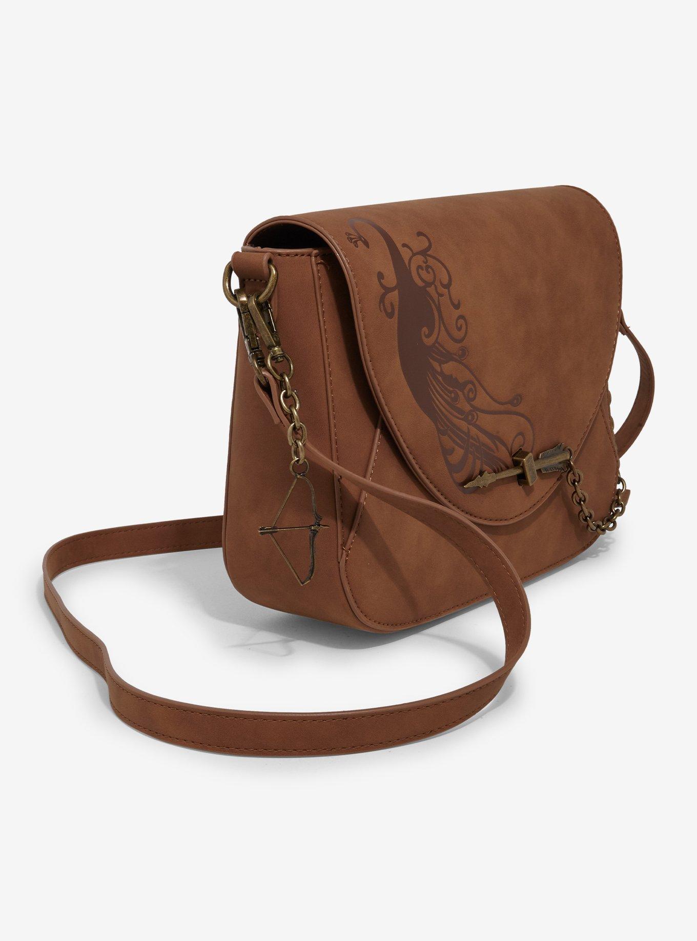 The Lord of the Rings Legolas Swords Pattern Crossbody Bag, , hi-res
