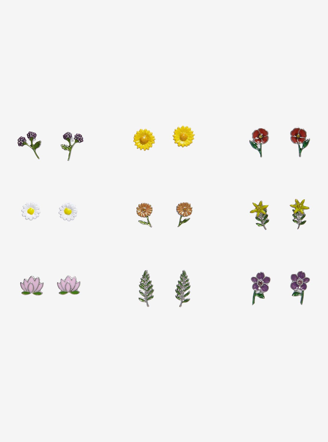 Thorn & Fable Healing Herbology Stud Earring Set, , hi-res