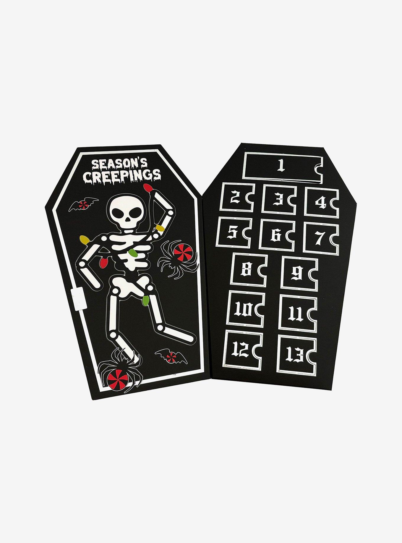 Merry Gothmas 13-Day Advent Calendar Necklace Set, , hi-res