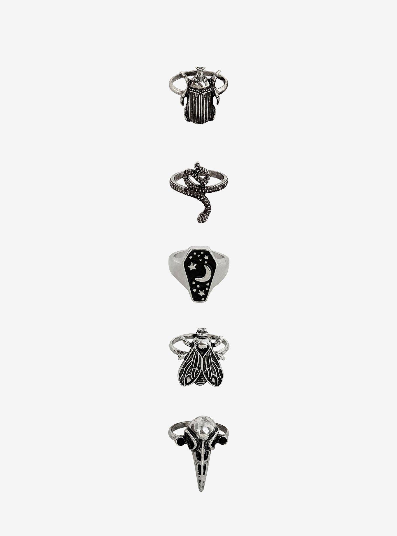 Cosmic Aura Insect Animal Ring Set, , hi-res