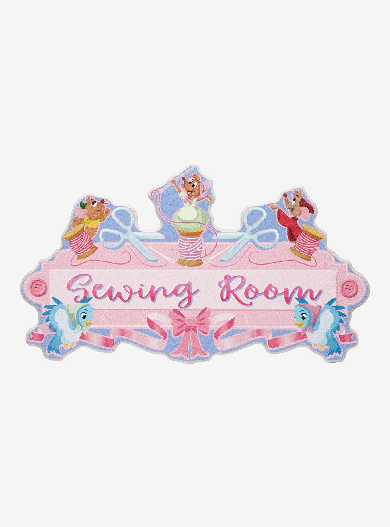 Disney Cinderella Mice Sewing Room Wall Sign - BoxLunch Exclusive, , hi-res