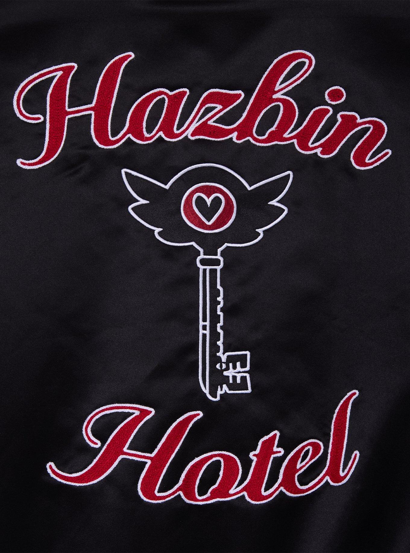 Hazbin Hotel Title Bomber Jacket — BoxLunch Exclusive