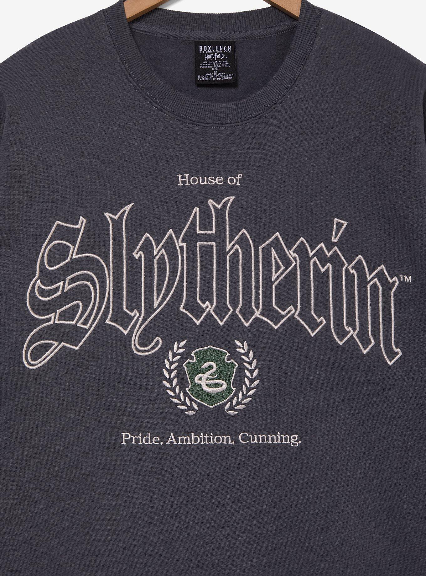 Harry Potter Slytherin Crewneck - BoxLunch Exclusive, , hi-res