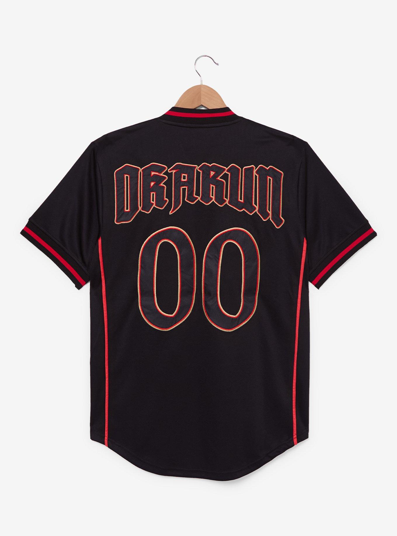 Dandadan Okarun Batting Jersey - BoxLunch Exclusive, , hi-res