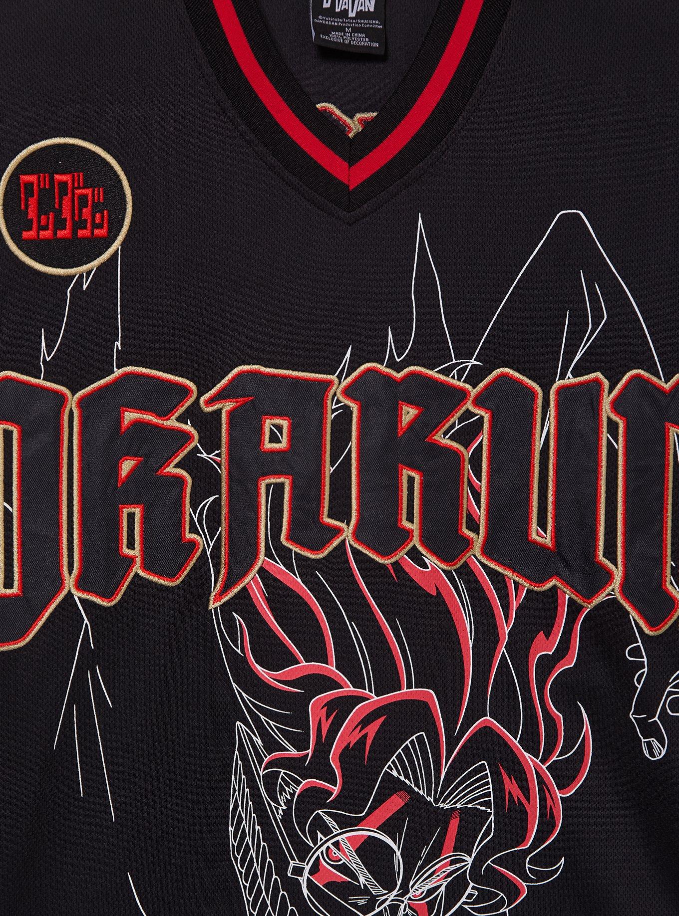 Dandadan Okarun Batting Jersey - BoxLunch Exclusive, BLACK, alternate