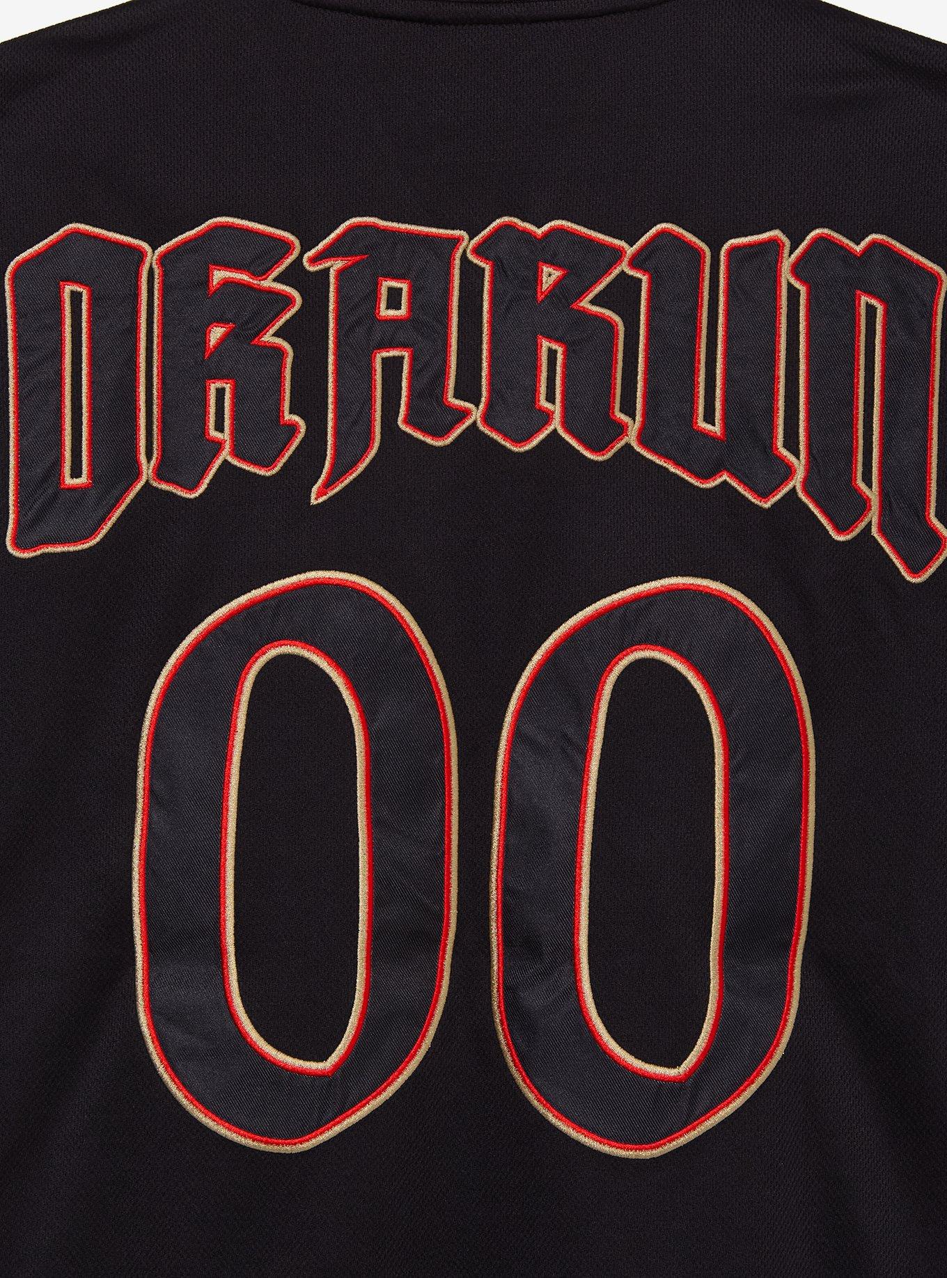 Dandadan Okarun Batting Jersey - BoxLunch Exclusive, BLACK, alternate