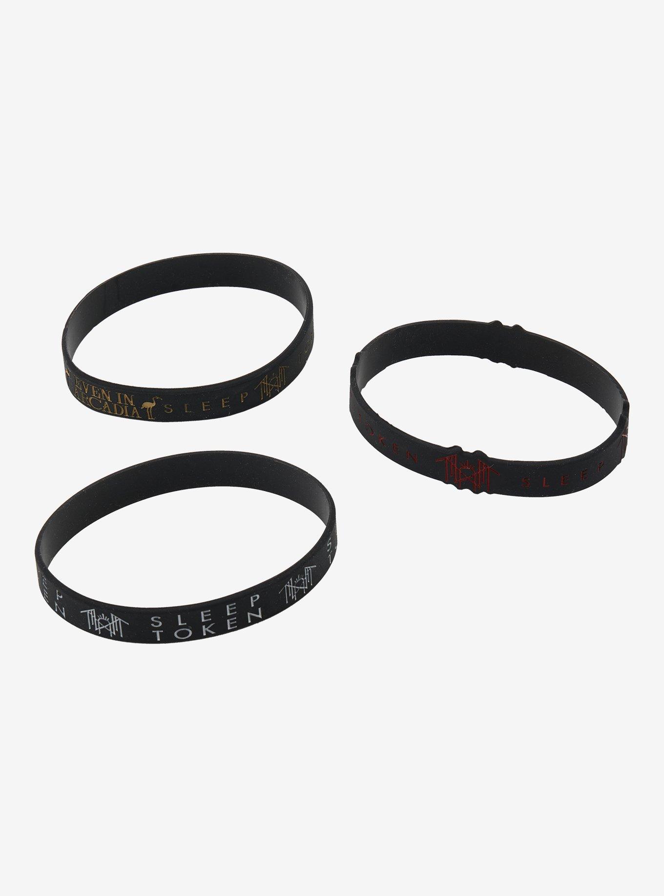 Sleep Token Even In Arcadia Rubber Bracelet Set, , hi-res