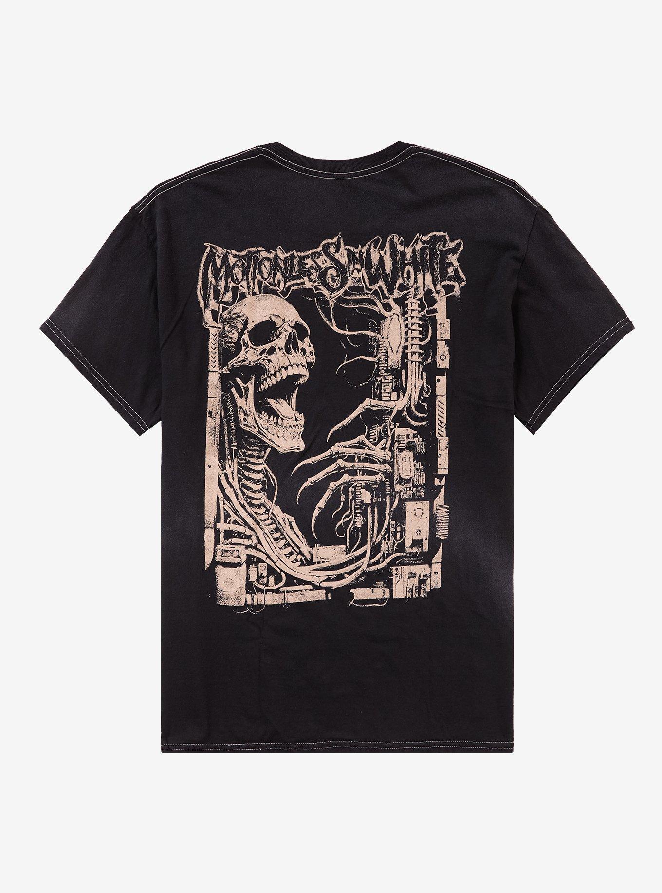 Motionless In White Industrial Skeleton T-Shirt, , hi-res