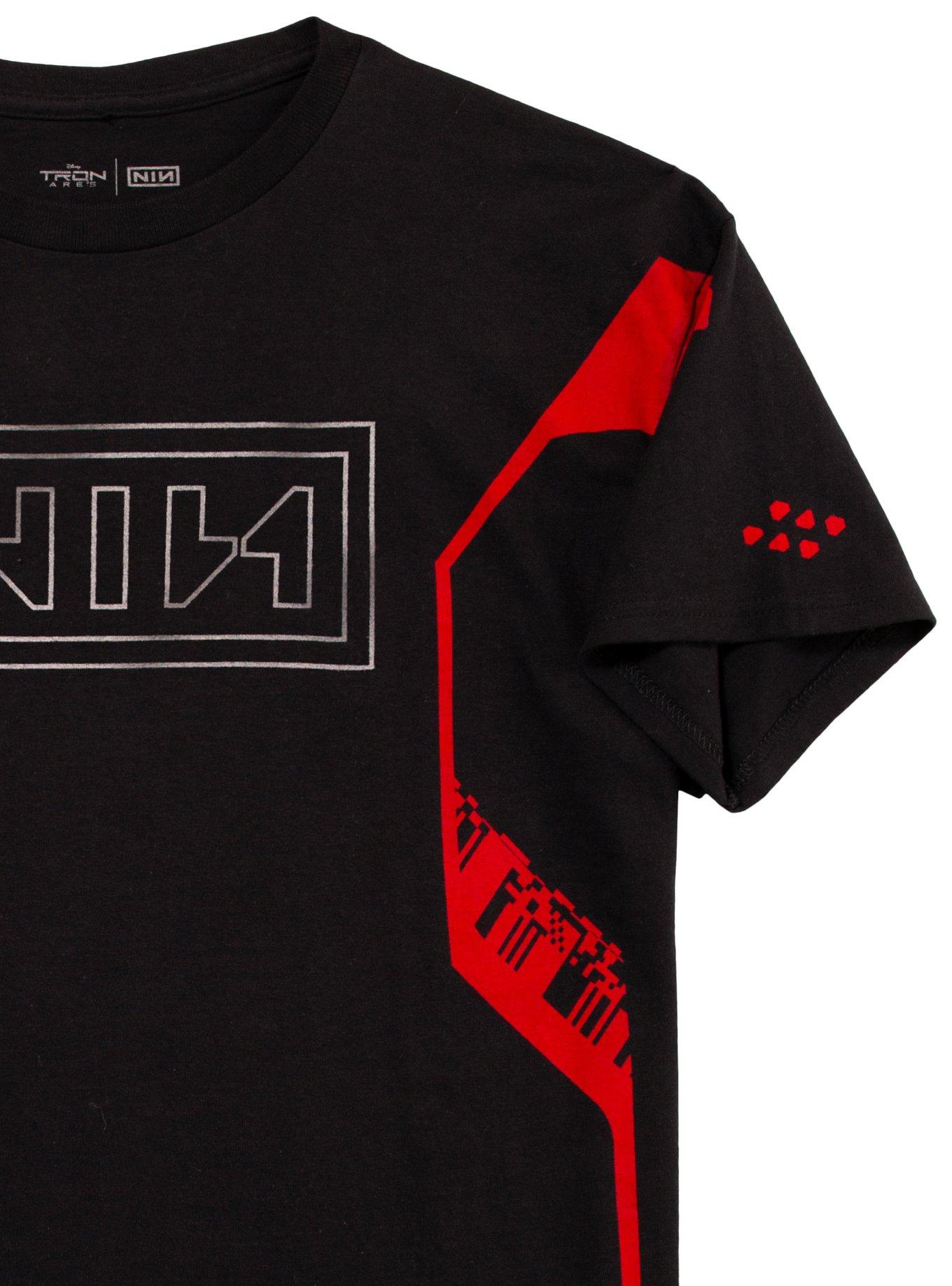 Nine Inch Nails X Tron: Ares Double-Sided T-Shirt Hot Topic Exclusive, BLACK, alternate