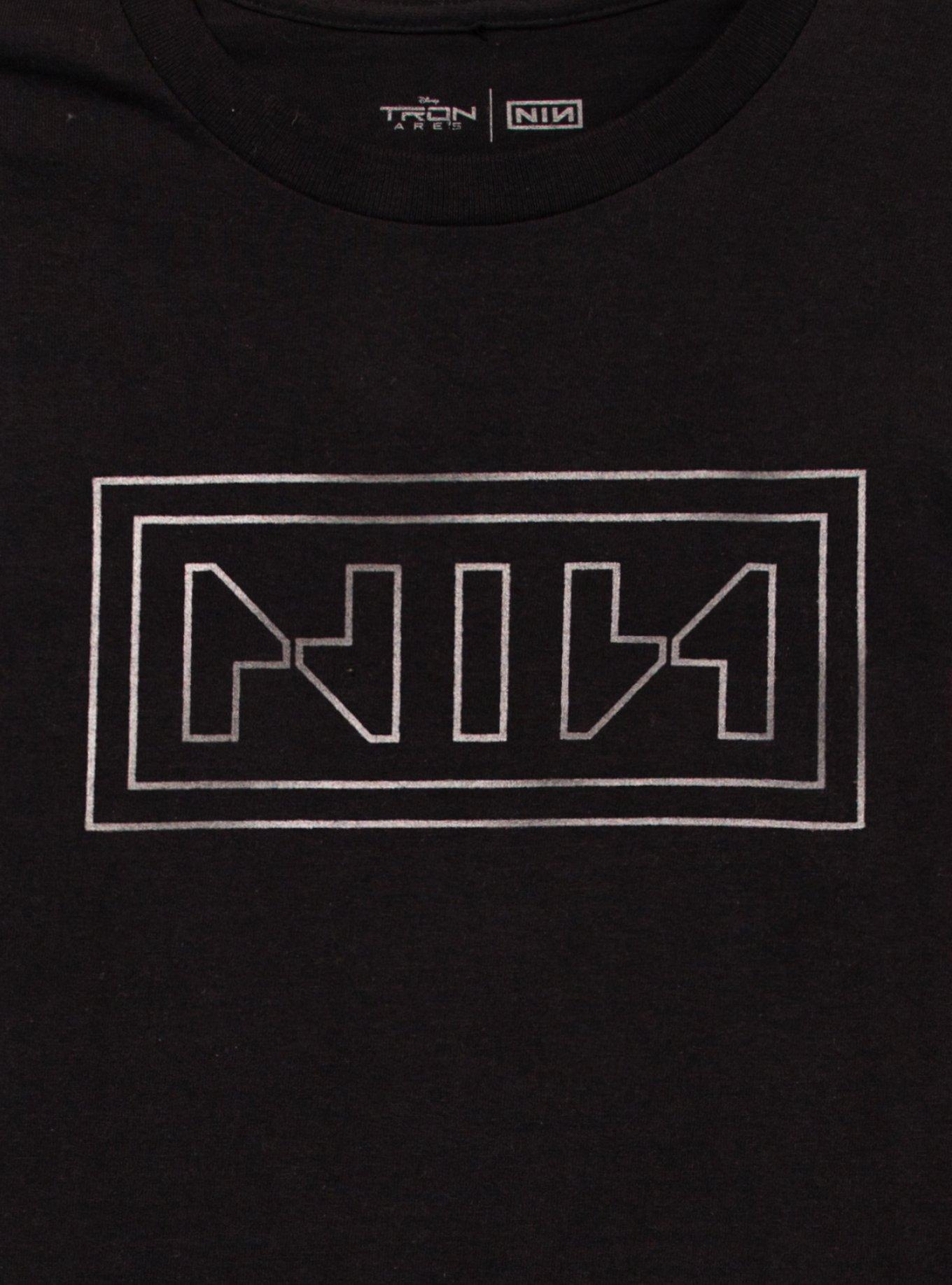 Nine Inch Nails X Tron: Ares Double-Sided T-Shirt Hot Topic Exclusive, BLACK, alternate