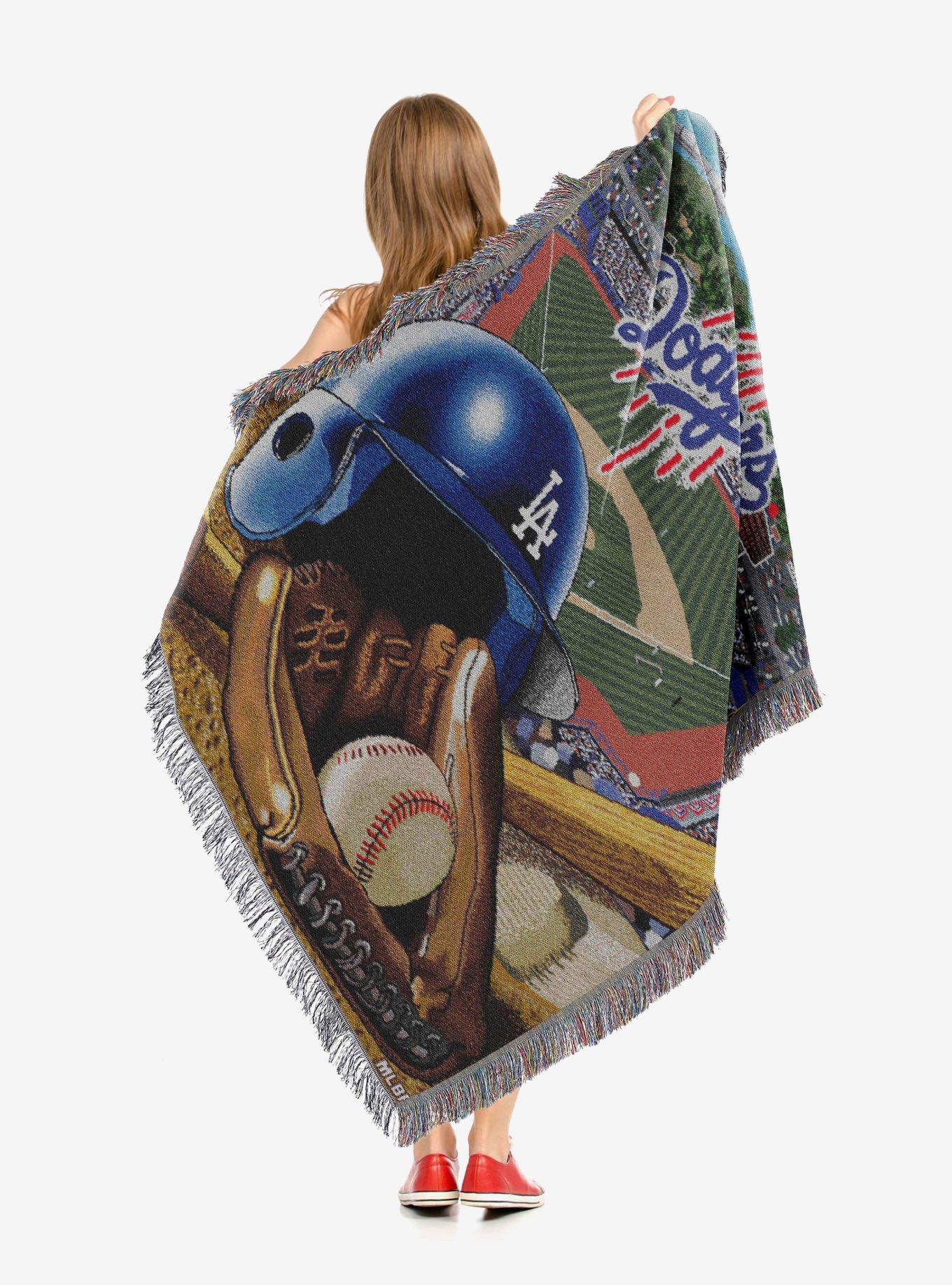 MLB Los Angeles Dodgers Homefield Advantage Tapestry Throw Blanket, , hi-res
