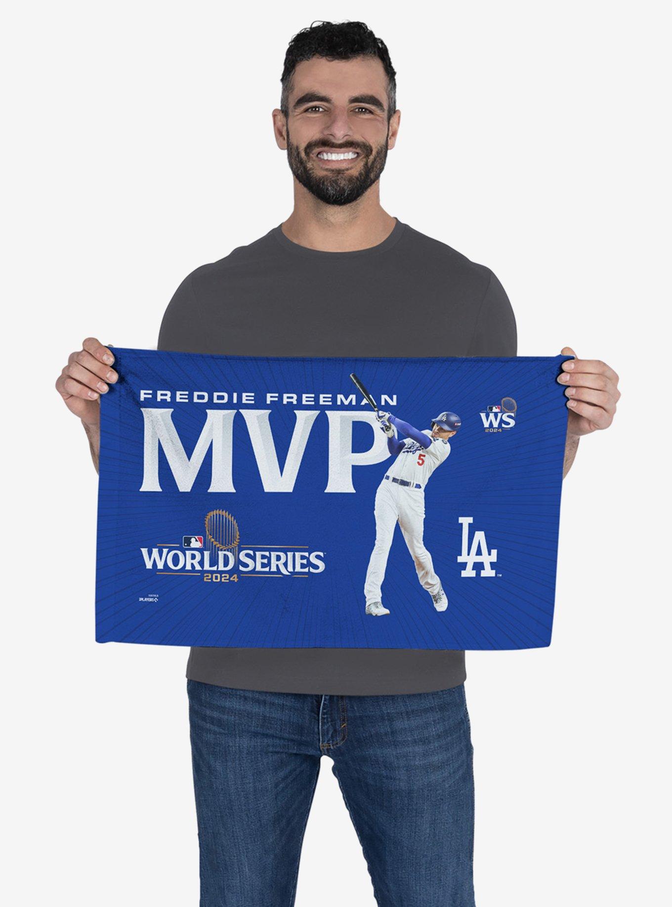 MLB World Series MVP Los Angeles Dodgers Freddie Freeman Fan Towel 2-Pack, , alternate