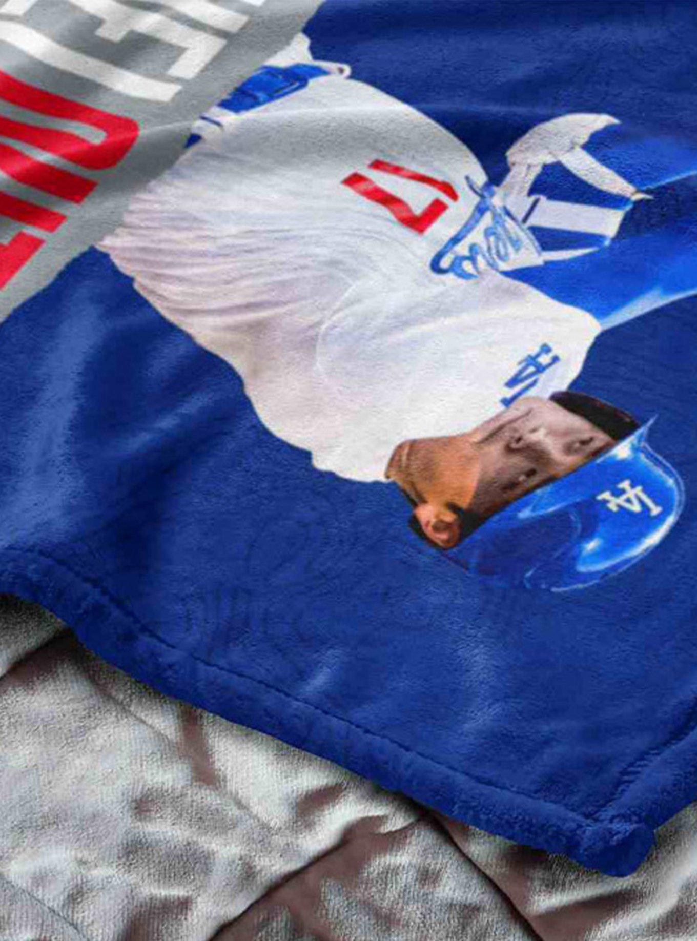 MLB Los Angeles Dodgers Shohei Ohtani Silk Touch Throw Blanket, , alternate