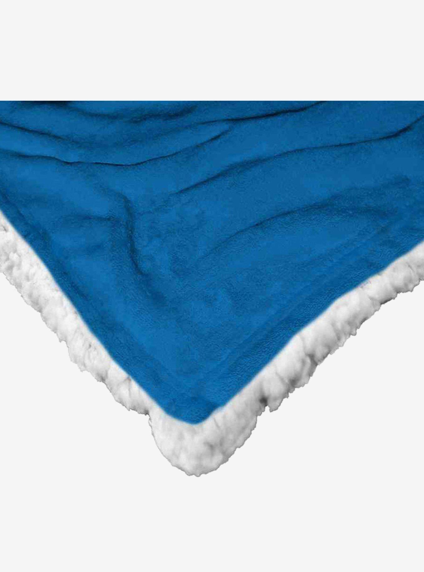 MLB Los Angeles Dodgers Mascot Silk Touch Sherpa Throw Blanket, , alternate