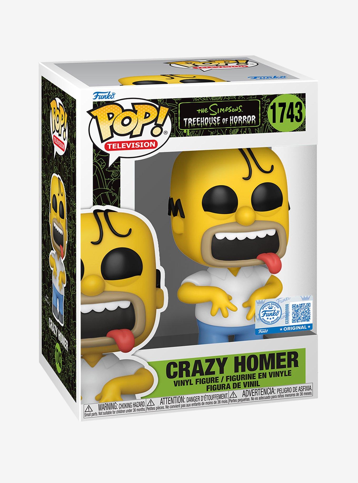 Funko Pop! Television The Simpsons: Treehouse of Horror Crazy Homer Vinyl Figure, , hi-res