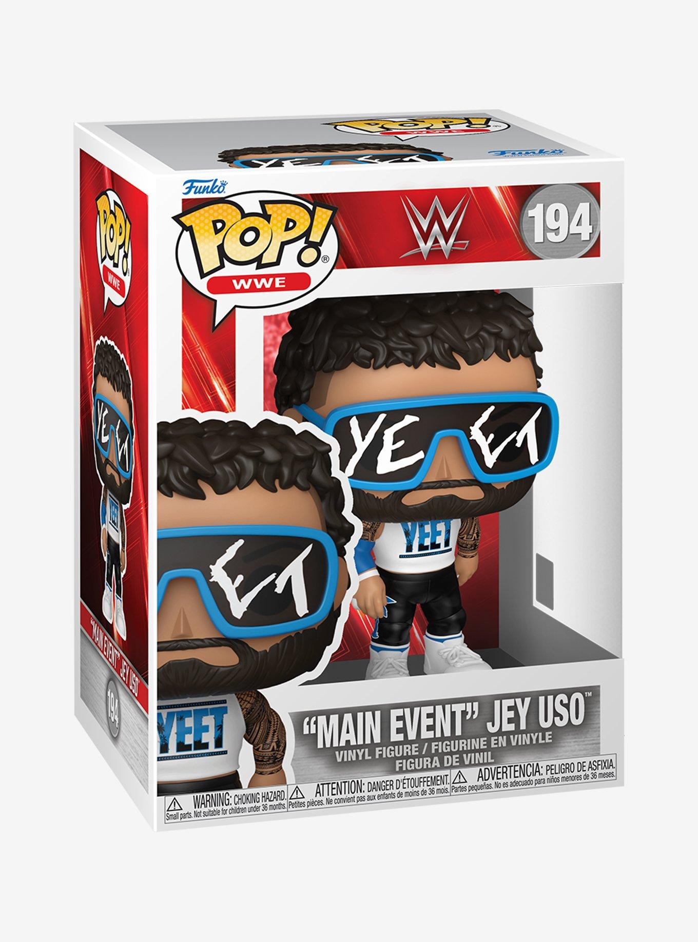 Funko Pop! WWE &ldquo;Main Event&rdquo; Jey Uso Vinyl Figure, , hi-res