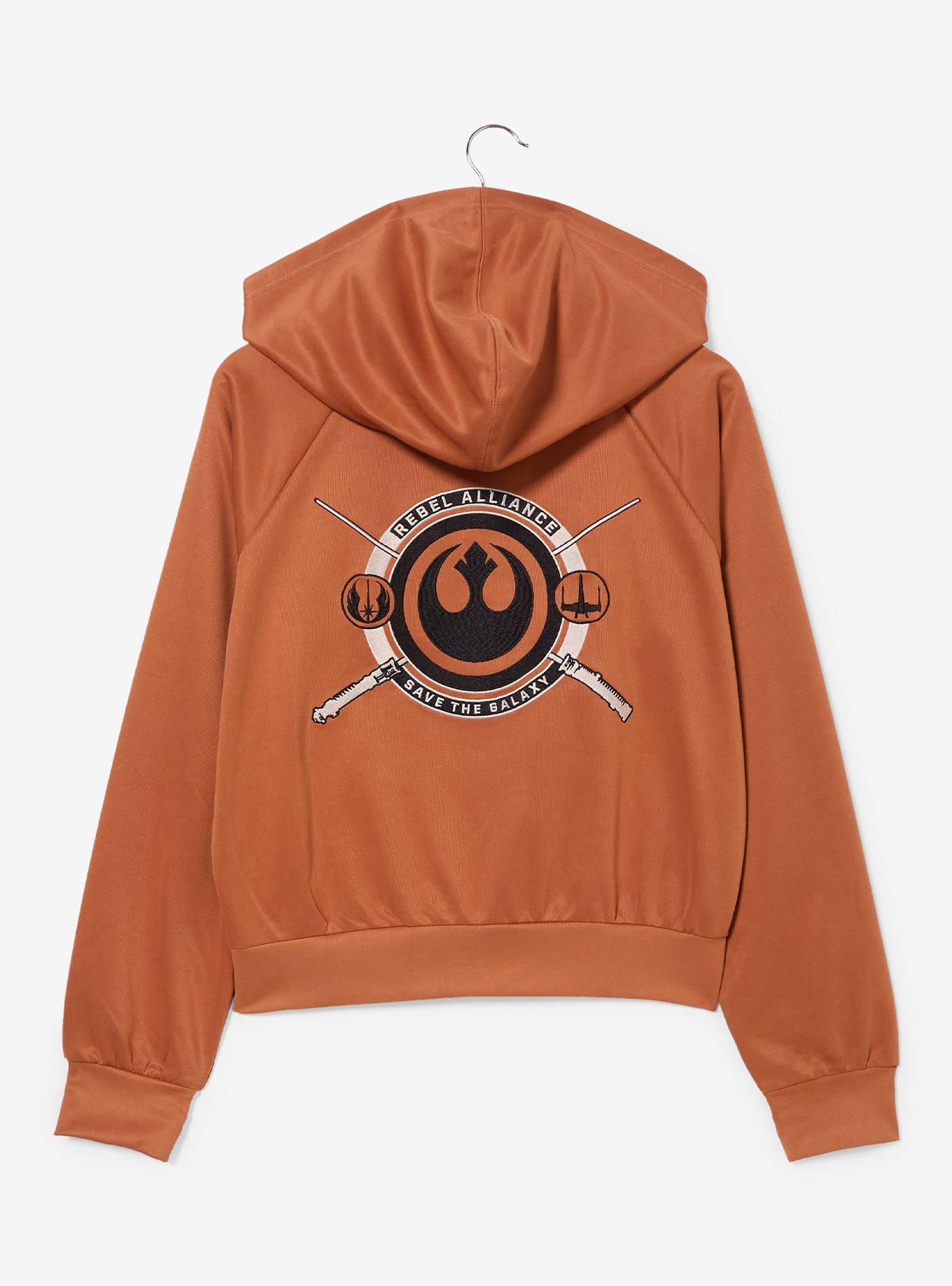 Star Wars Rebel Alliance Women's Active Quarter Zip Hoodie — BoxLunch Exclusive