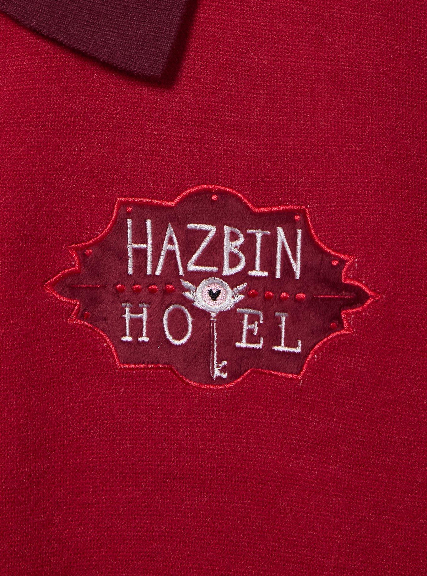 Hazbin Hotel Silhouettes Red Women's Plus Size Cardigan &mdash; BoxLunch Exclusive, RED, alternate