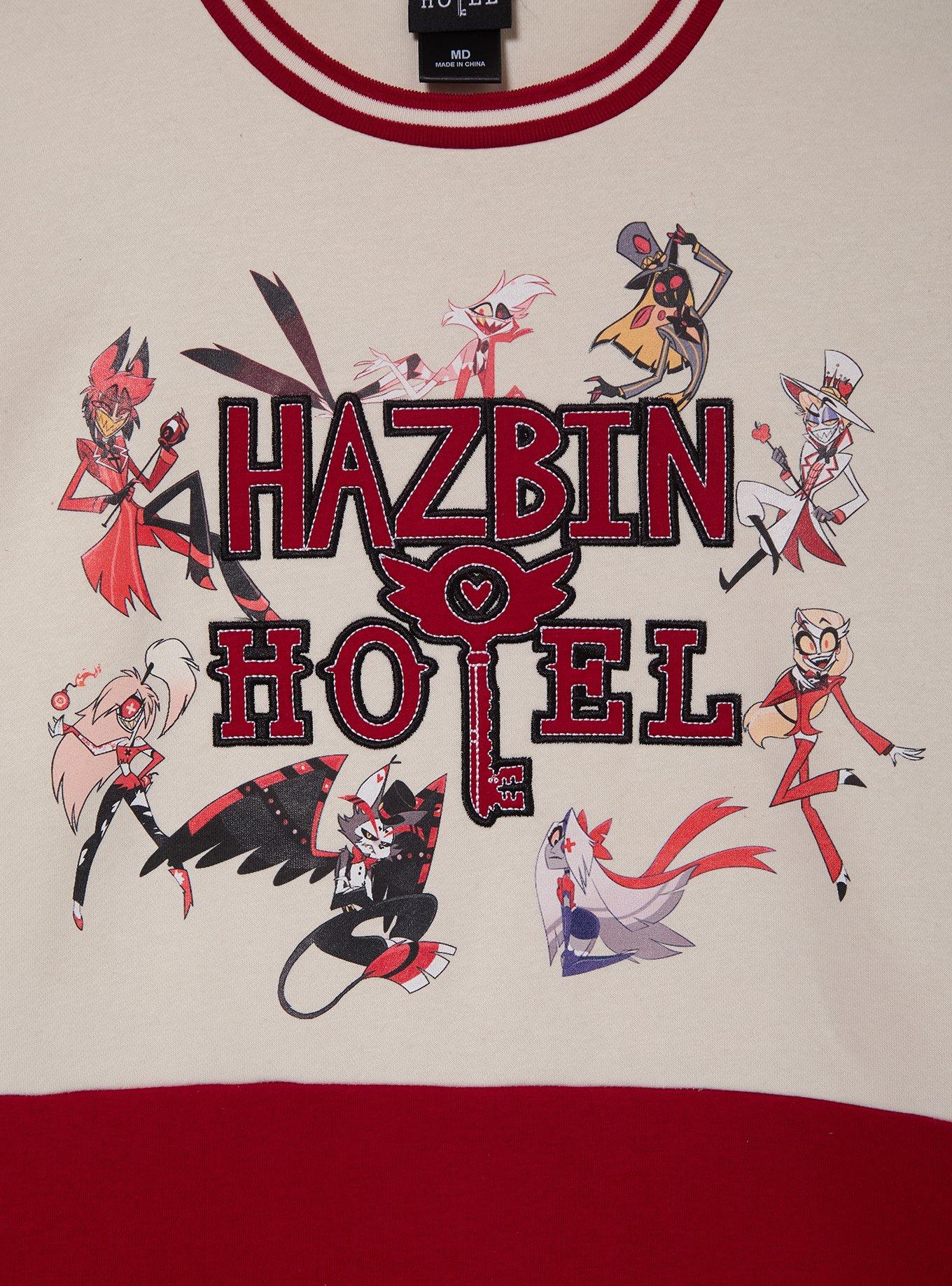 Hazbin Hotel Characters Panel Crewneck - BoxLunch Exclusive