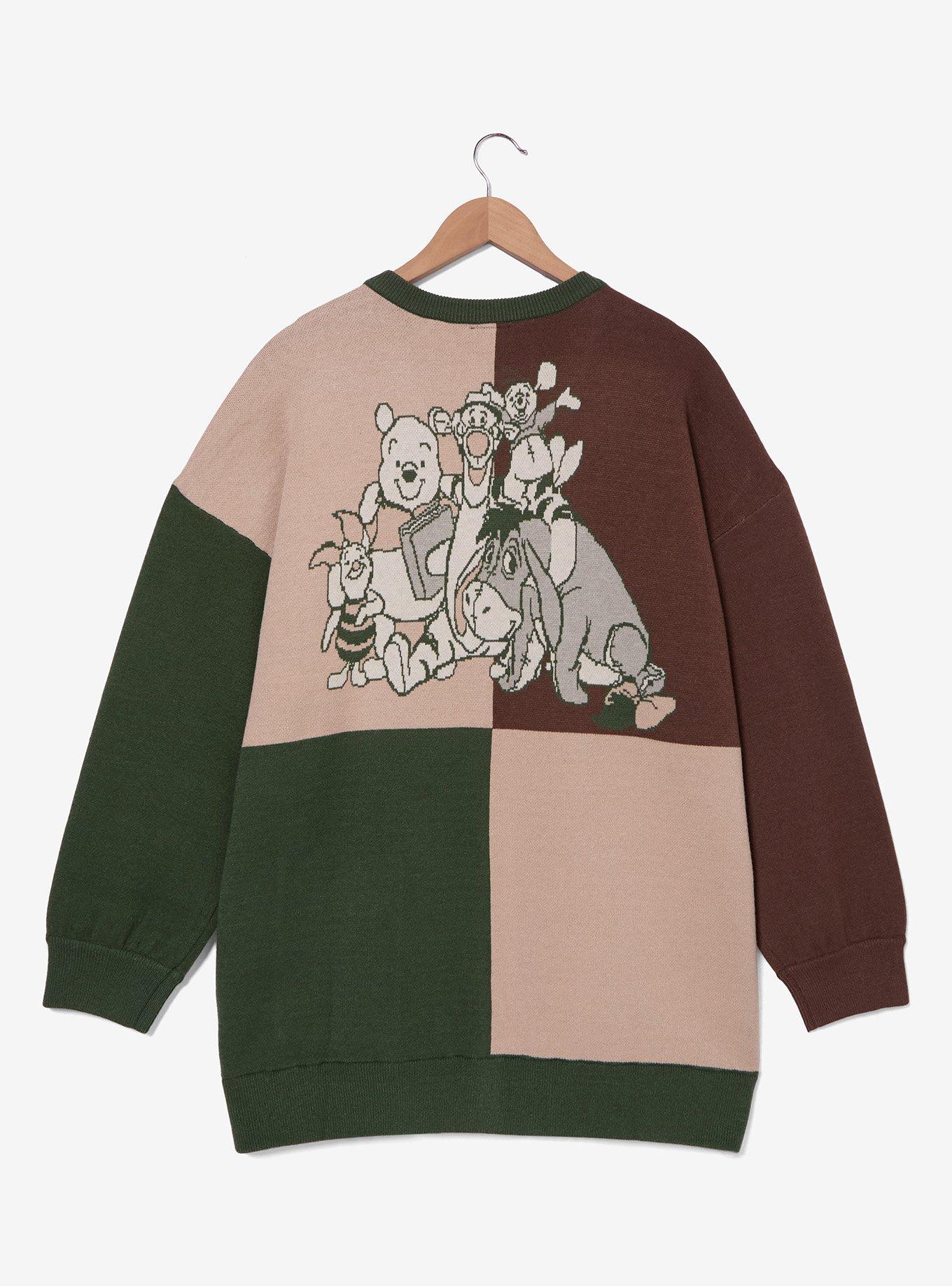 Disney Winnie the Pooh Reading Bear Women's Plus Cardigan — BoxLunch Exclusive
