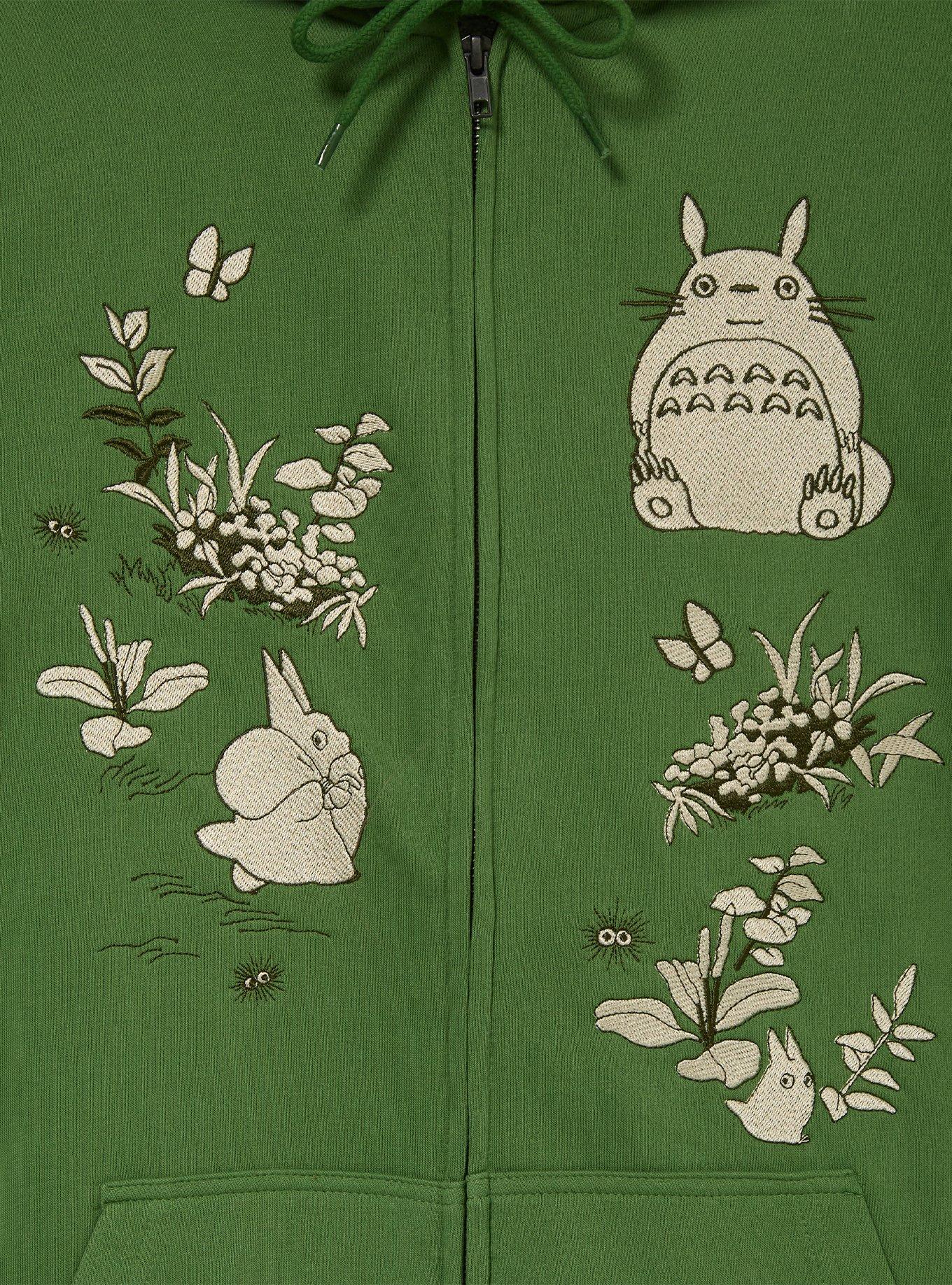 Studio Ghibli&reg; My Neighbor Totoro Botanical Zip Hoodie &mdash; BoxLunch Exclusive, , hi-res
