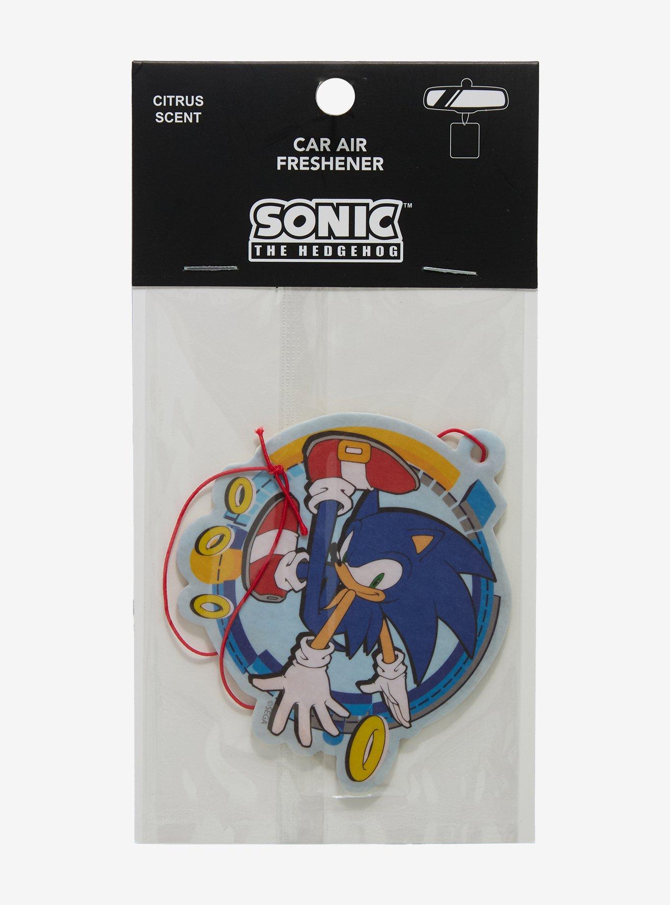 Sonic the Hedgehog Sonic & Rings Citrus Scented Air Freshener - BoxLunch Exclusive, , hi-res