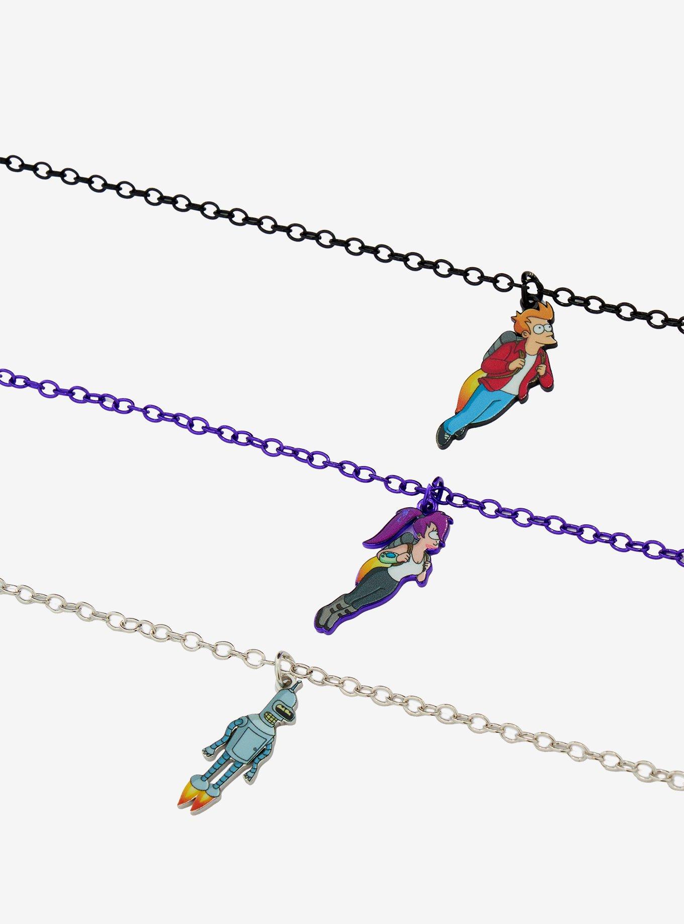 Futurama Character Necklace Set, , alternate