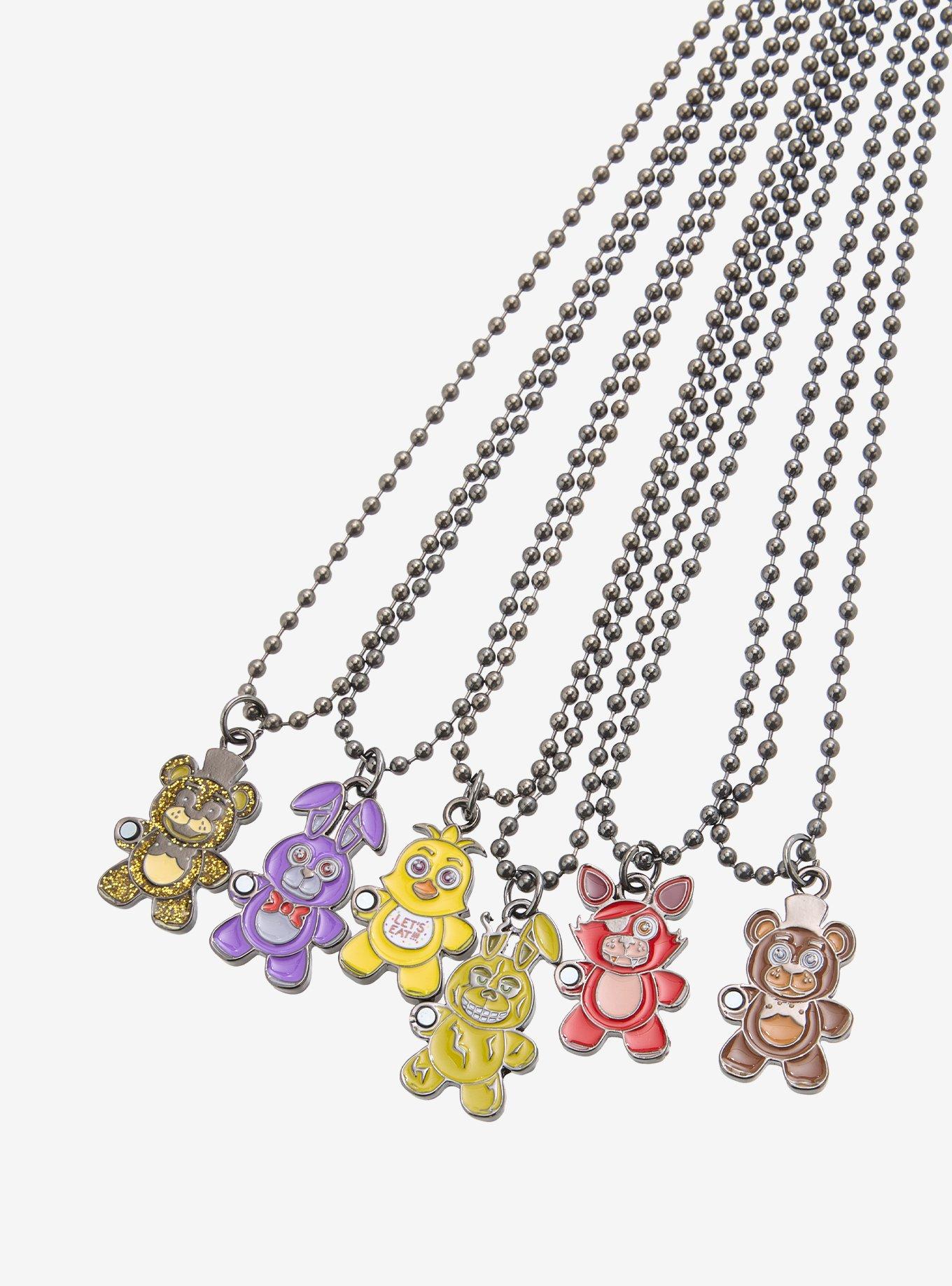 Five Nights At Freddy's Blind Bag Magnetic Charm Necklace, , alternate