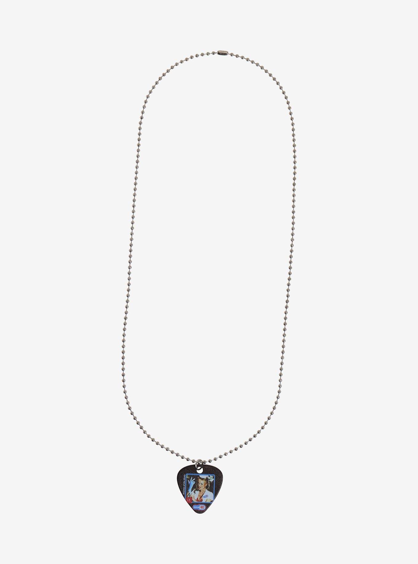 Blink-182 Enema Of The State Guitar Pick Necklace, , hi-res