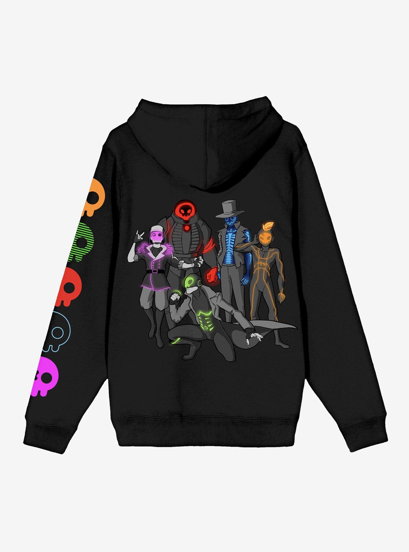 The Living Tombstone Characters Hoodie Hot Topic Exclusive, , hi-res