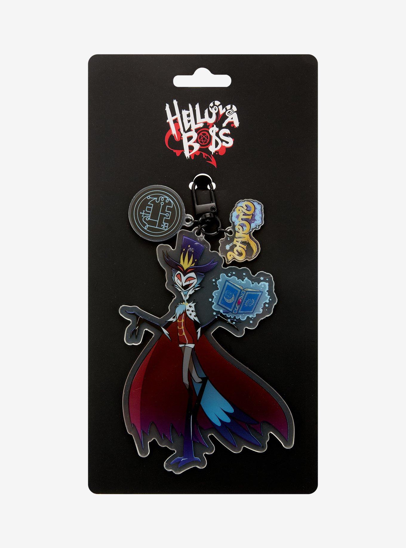 Helluva Boss Stolas Charms Acrylic Key Chain, , hi-res