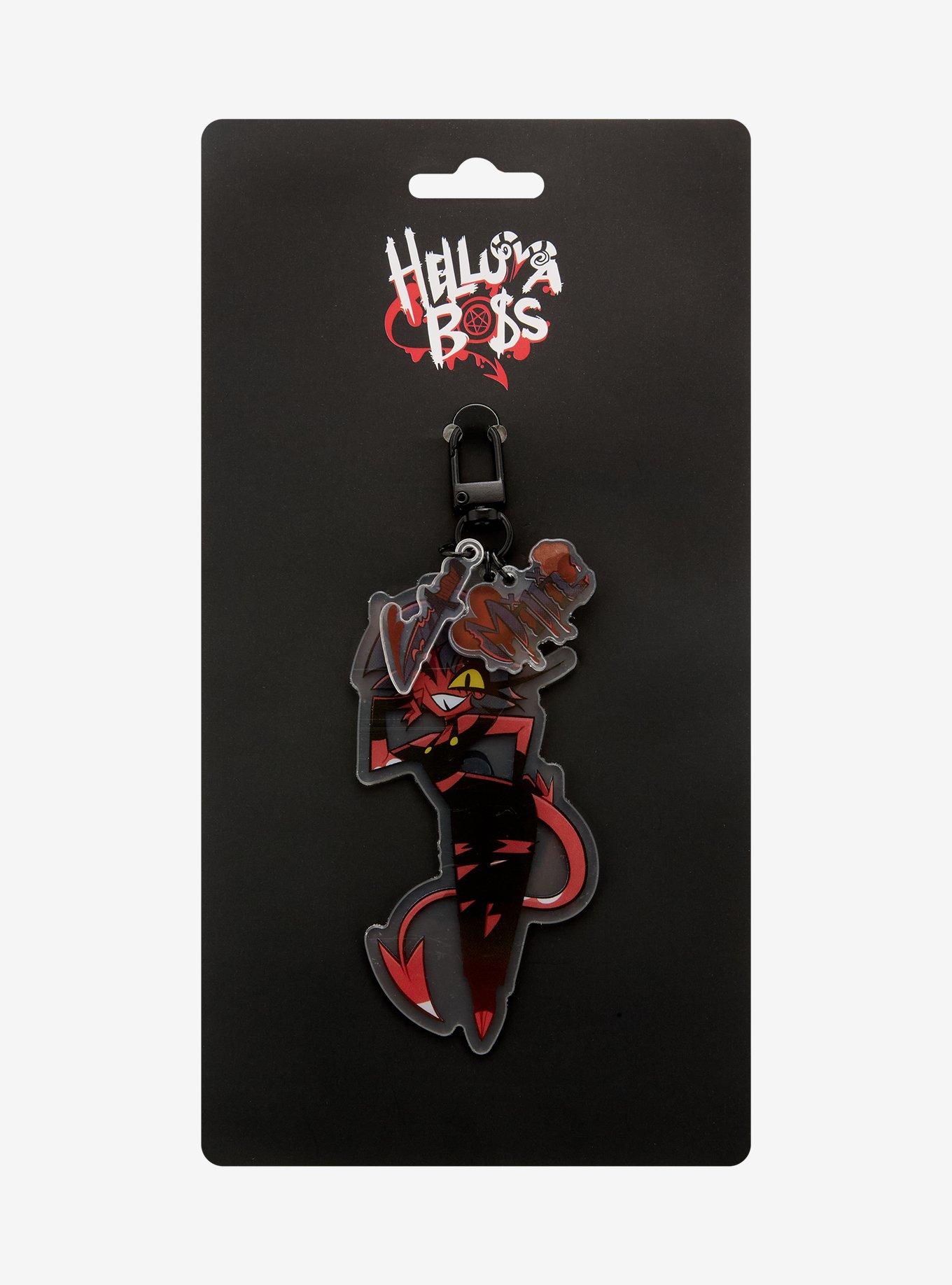 Helluva Boss Millie Charms Acrylic Key Chain, , hi-res