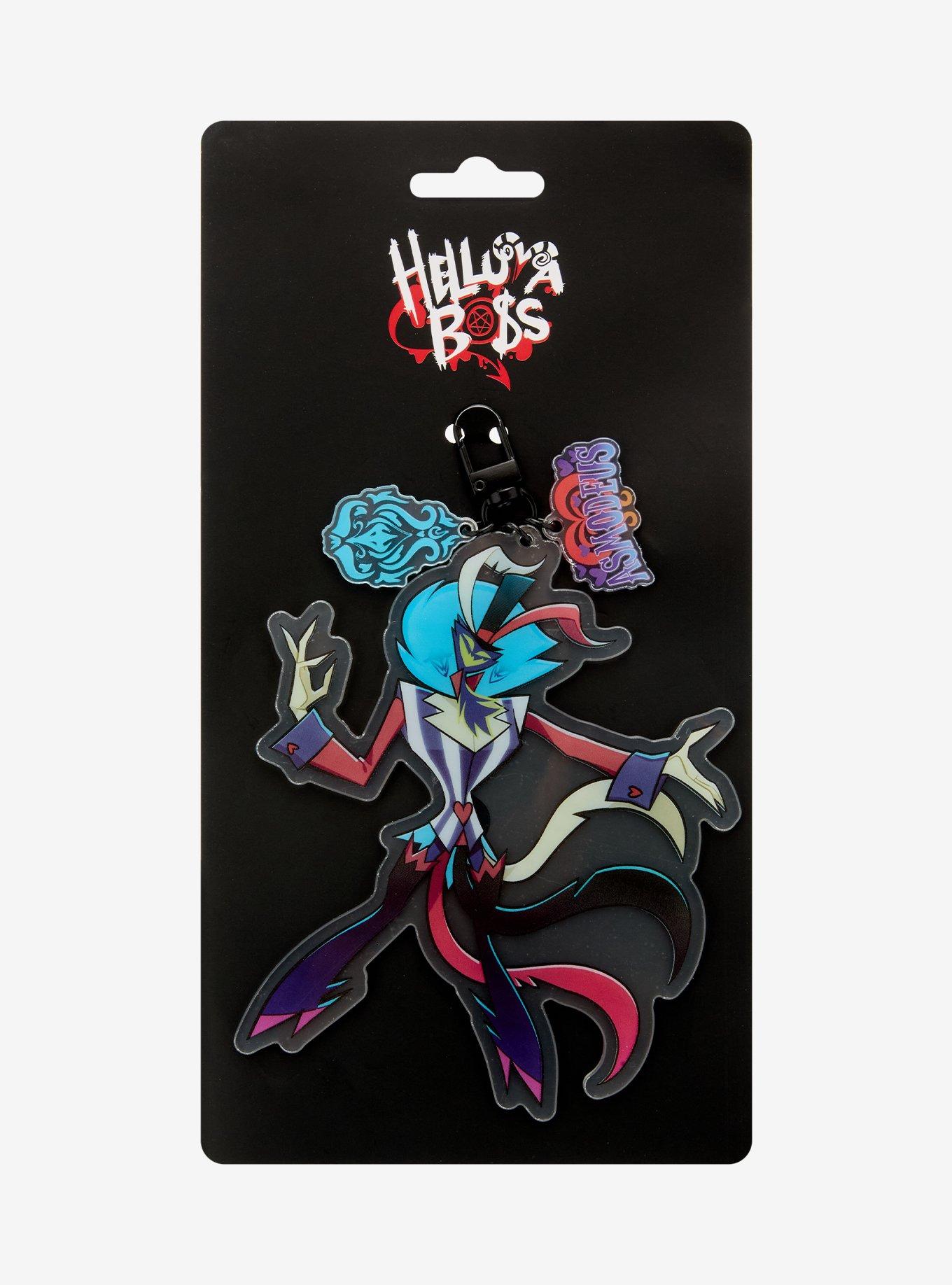Helluva Boss Asmodeus Charms Acrylic Key Chain, , hi-res