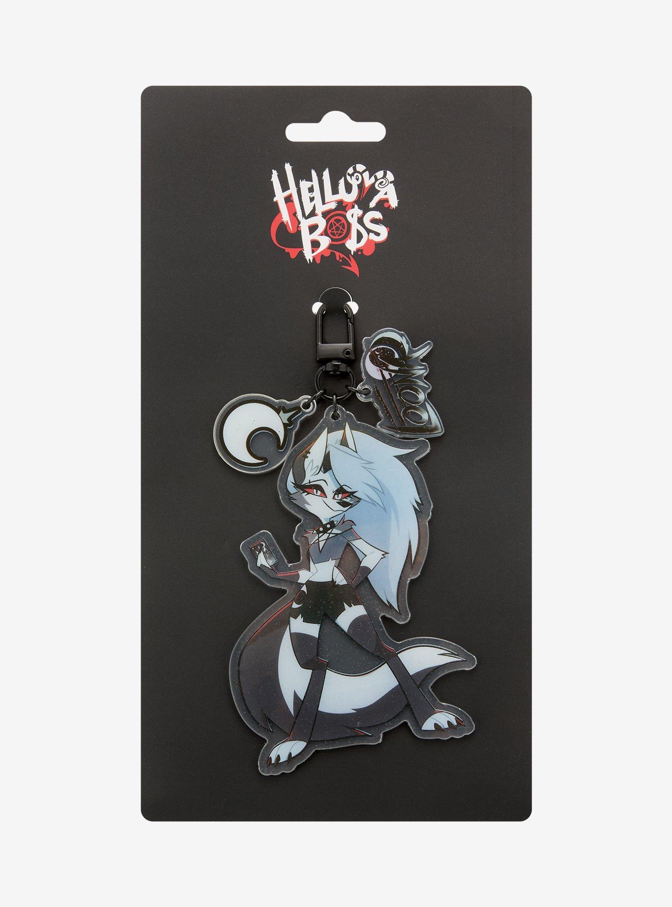Helluva Boss Loona Charms Acrylic Key Chain, , hi-res
