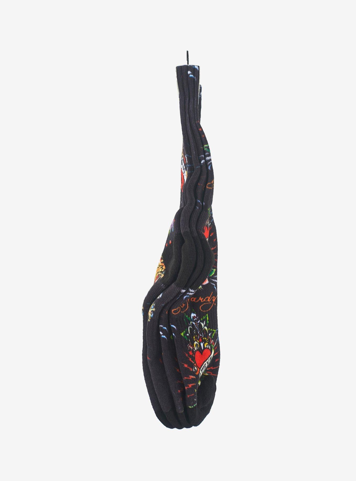 Ed Hardy Digital Print Crew 2-Pack Men's Socks, , alternate