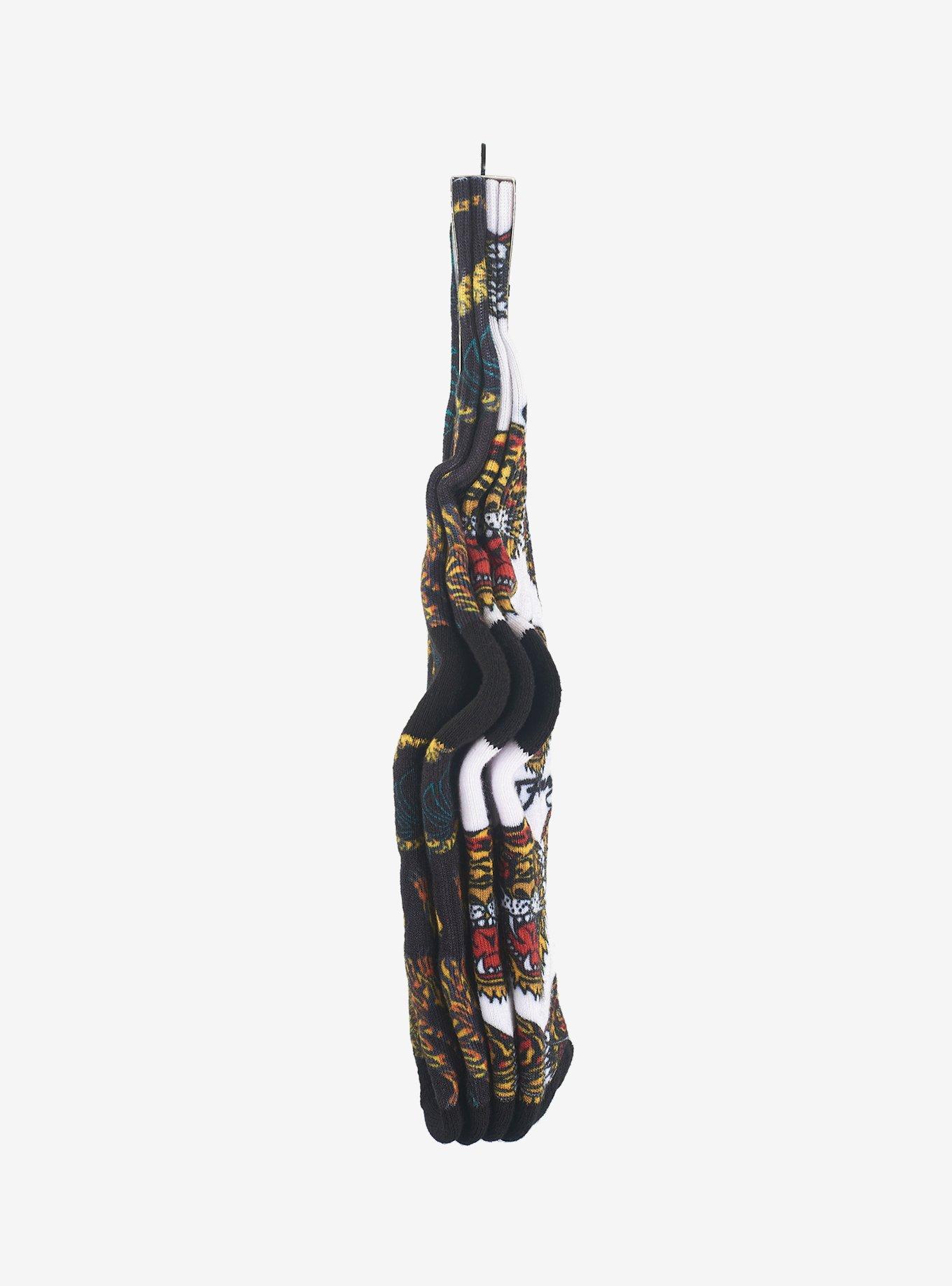 Ed Hardy Digital Print Multi Crew 2-Pack Men's Socks, , alternate