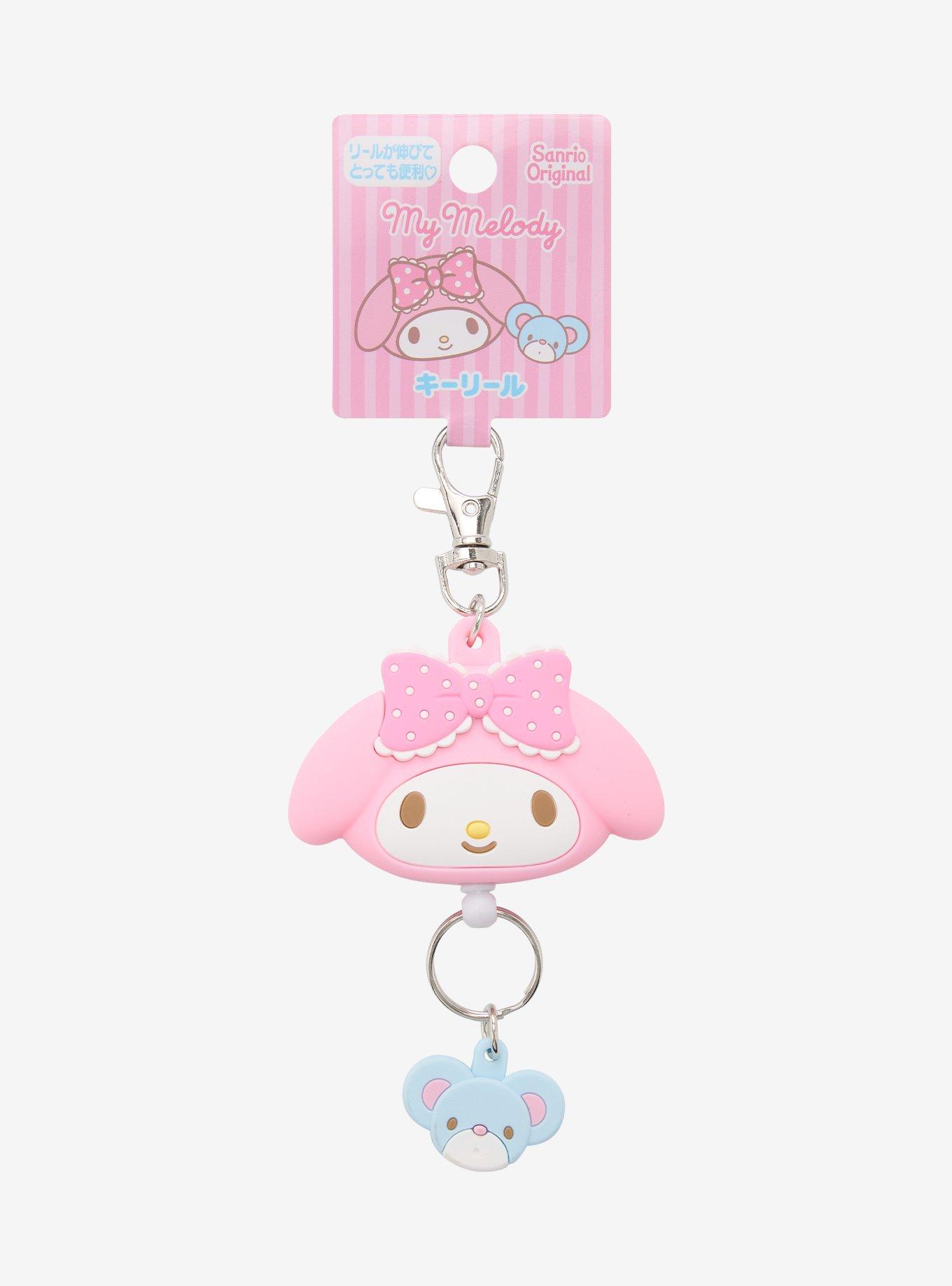 Sanrio Japan Originals My Melody Retractable Badge Reel, , alternate