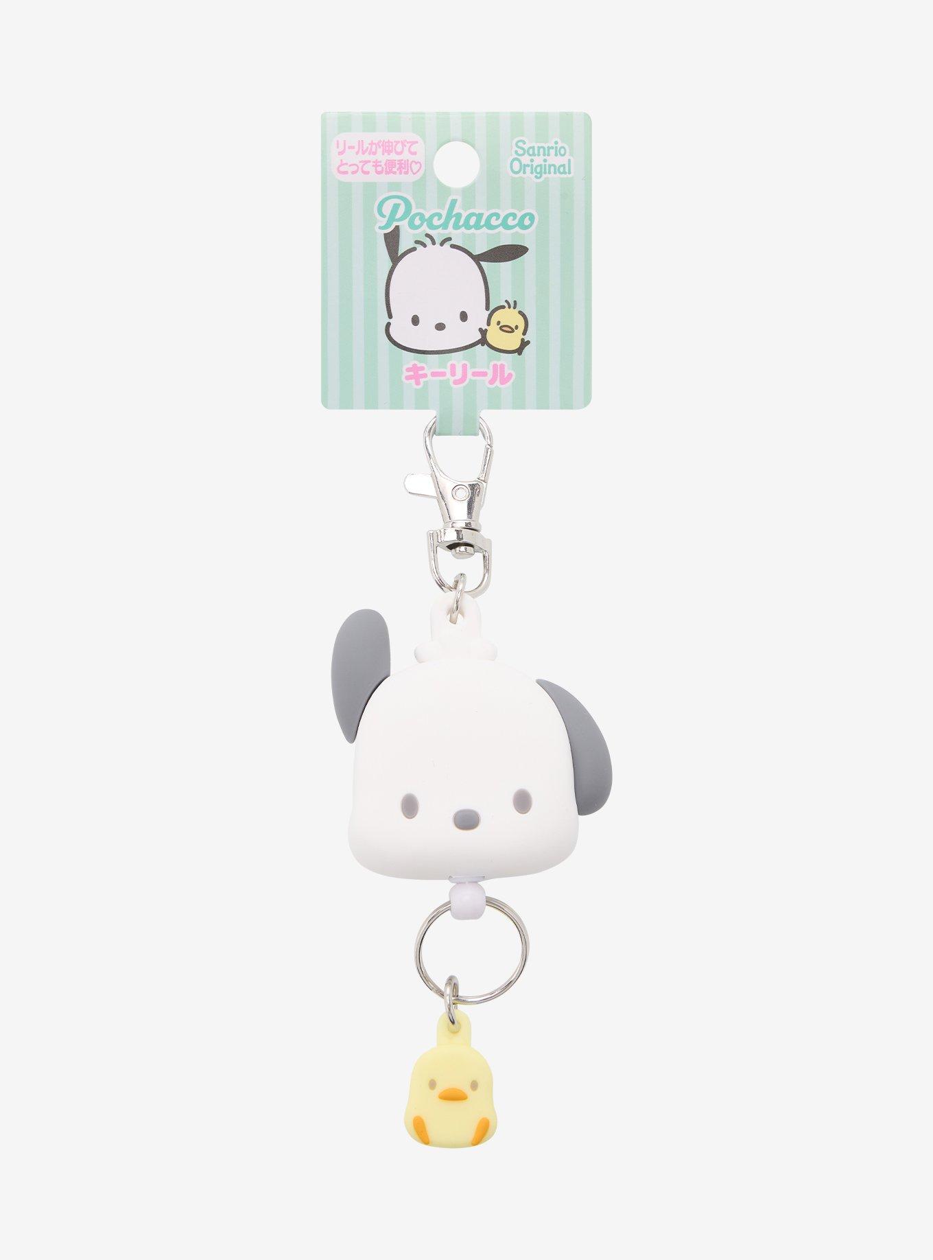 Sanrio Japan Originals Pochacco Retractable Badge Reel, , alternate