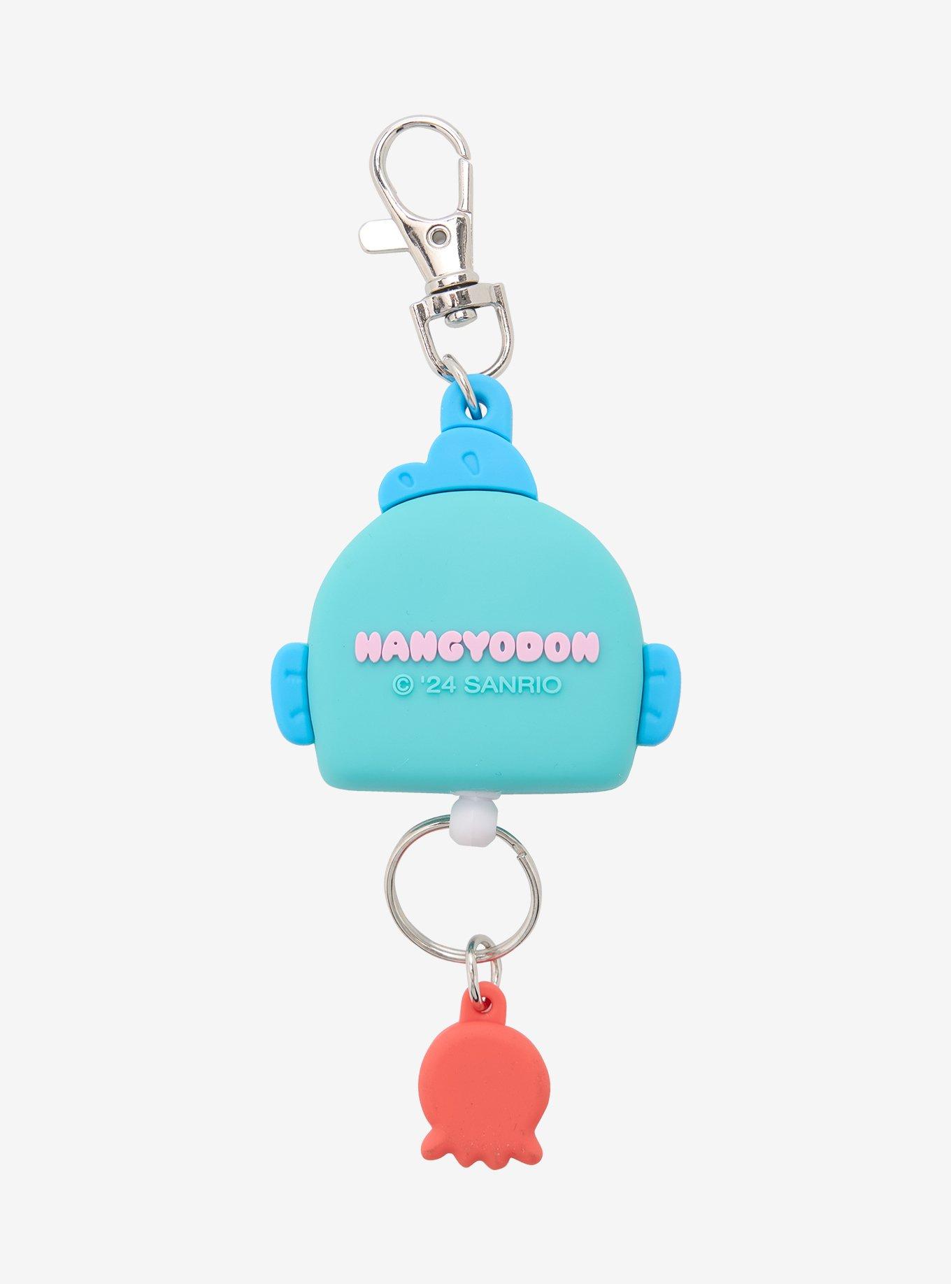 Sanrio Japan Originals Hangyodon Retractable Badge Reel, , hi-res