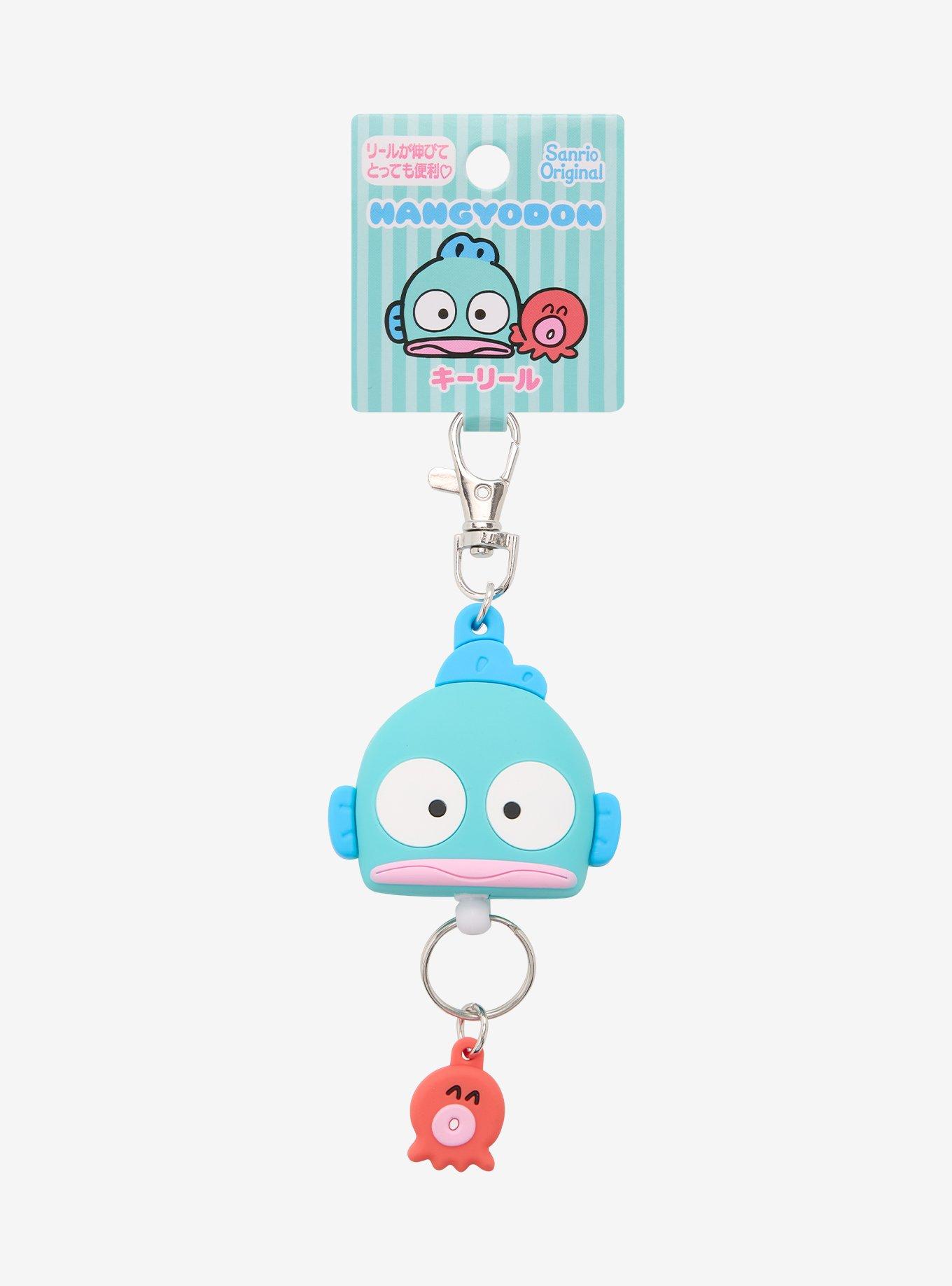 Sanrio Japan Originals Hangyodon Retractable Badge Reel, , alternate