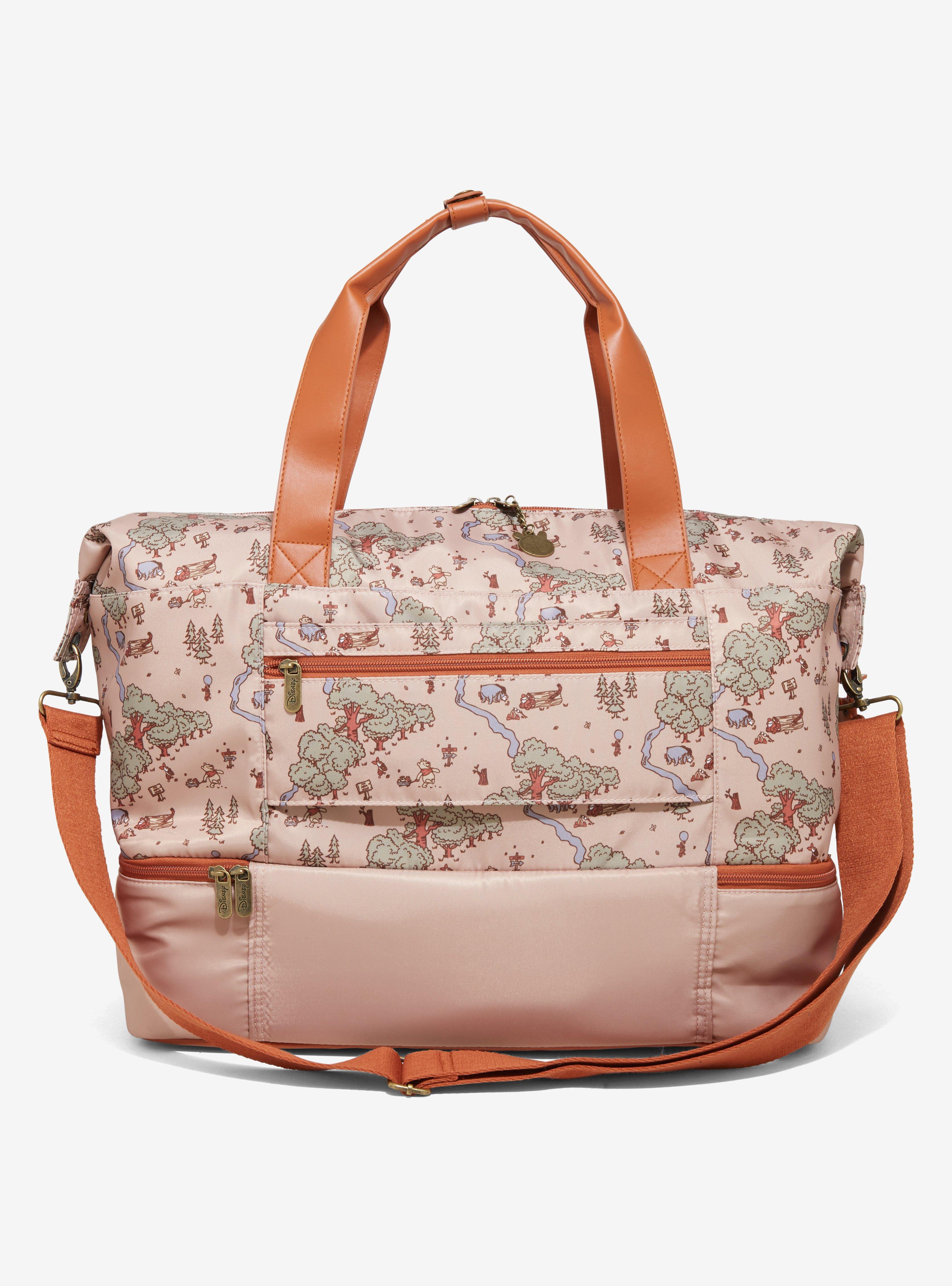 Disney Winnie the Pooh Hundred Acre Wood Map Travel Weekender Bag — BoxLunch Exclusive, , alternate