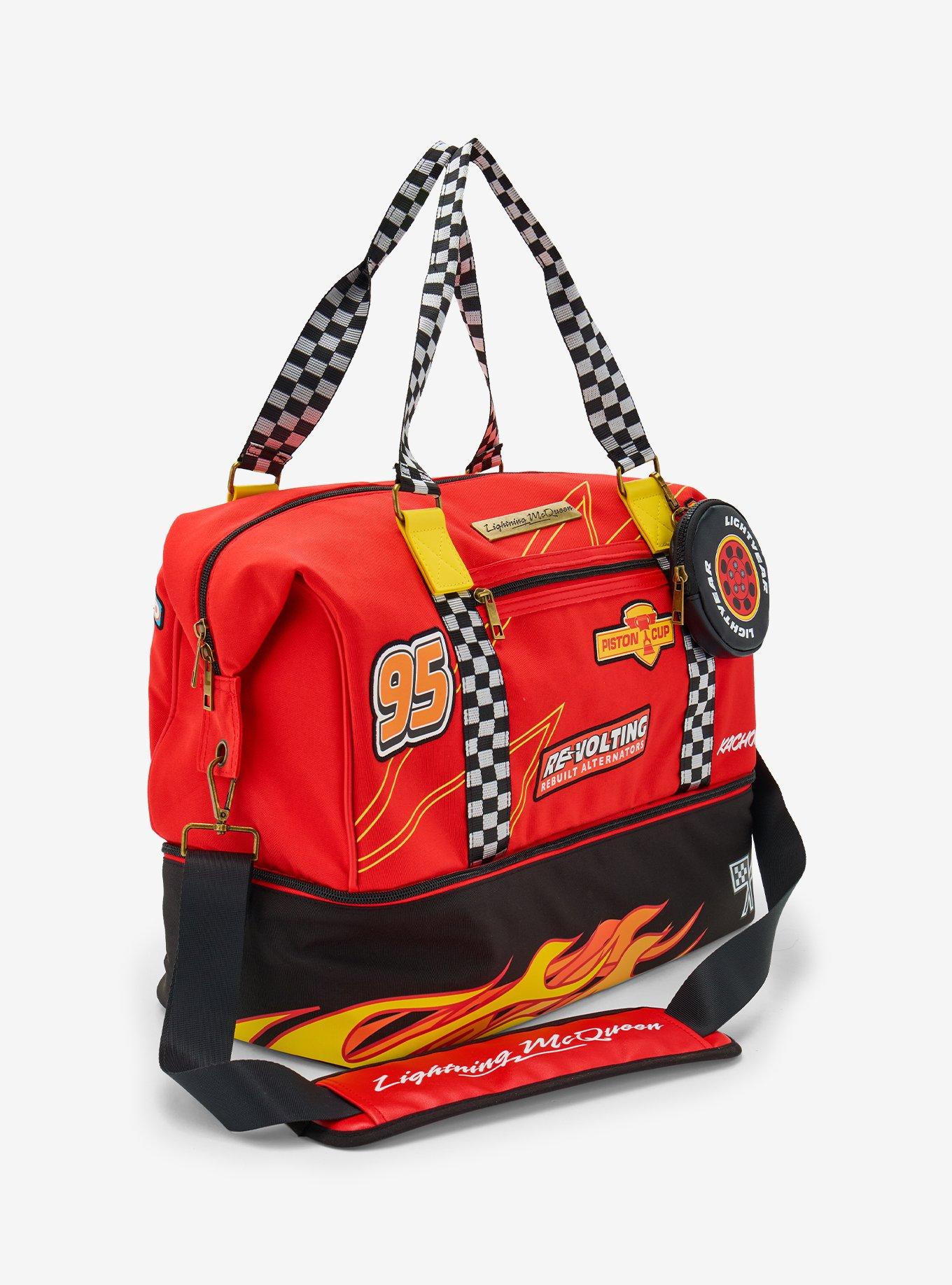 Disney Pixar Cars Lightning McQueen Icons Duffle Bag - BoxLunch Exclusive, , hi-res