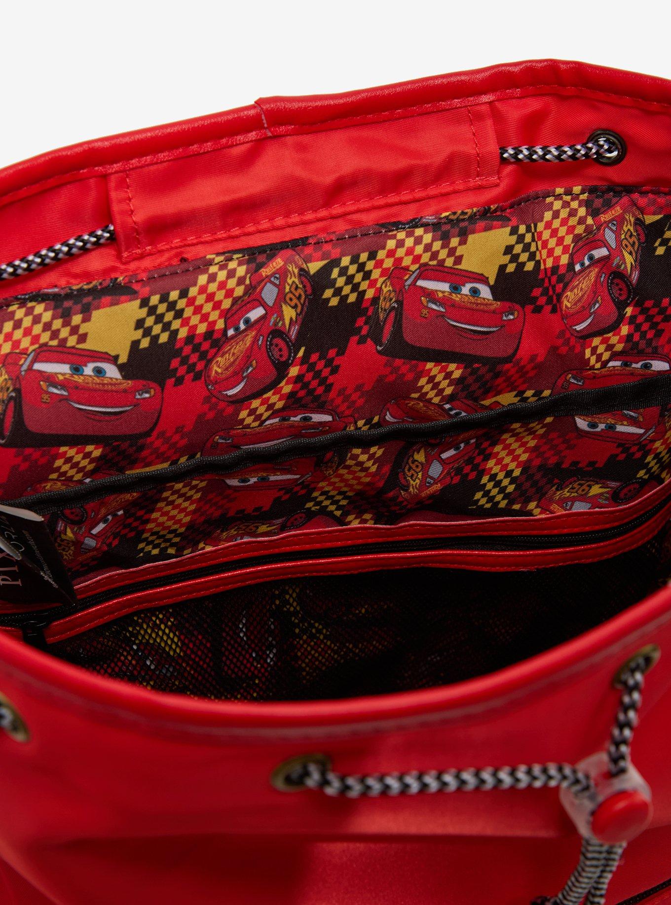 Disney Pixar Cars Lightning McQueen Patches Full-Size Backpack with Coin Purse - BoxLunch Exclusive, , alternate