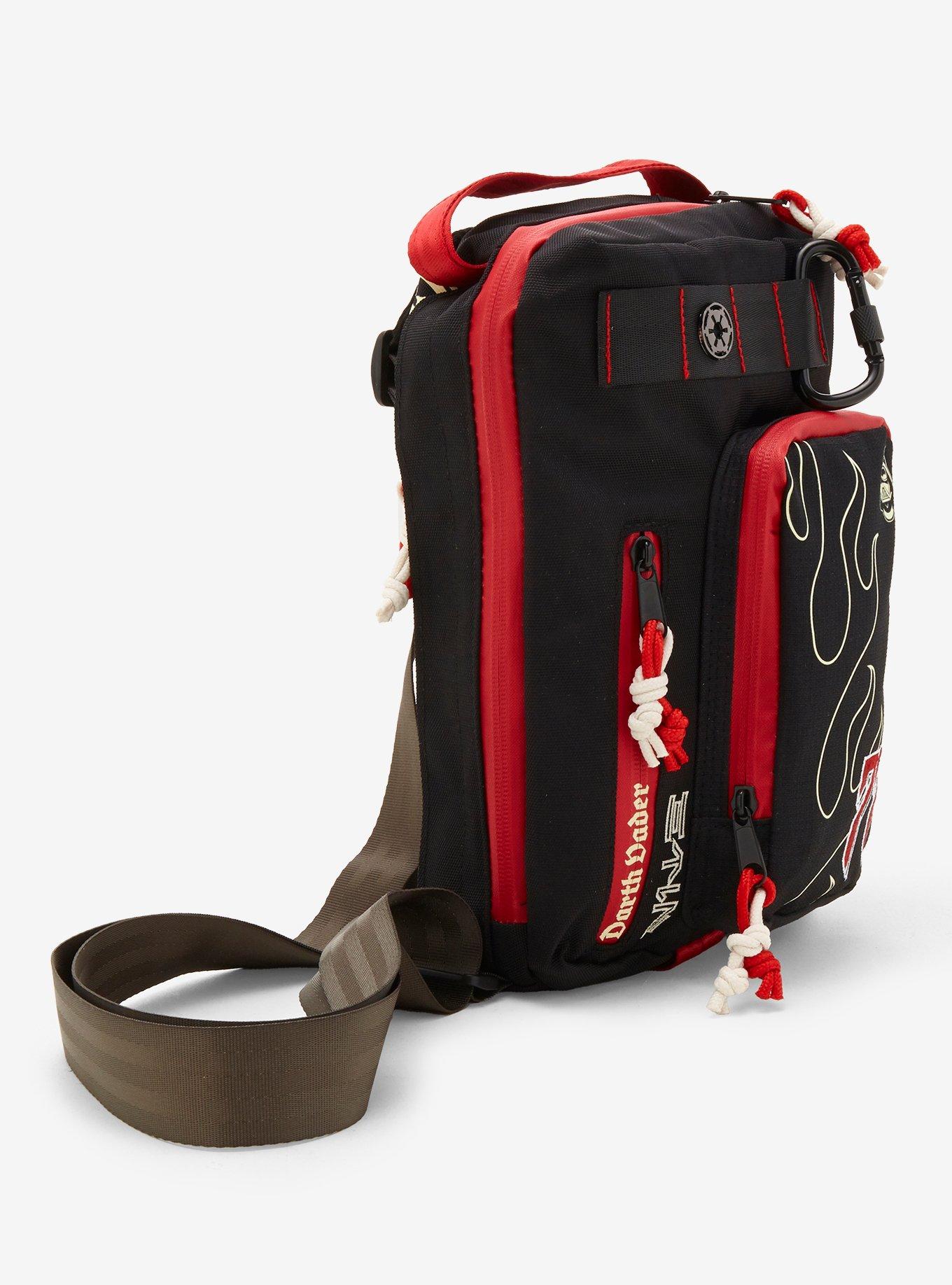 Star Wars Darth Vader Flames Tactical Sling Bag - BoxLunch Exclusive
