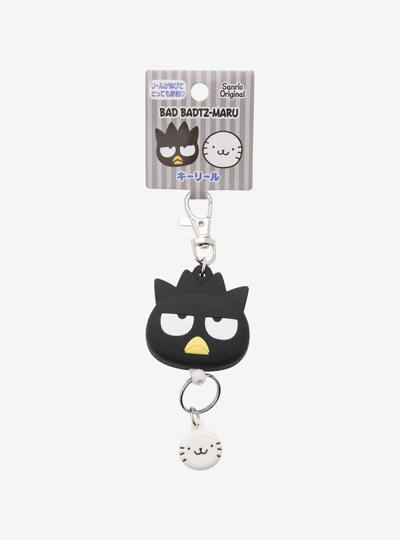 Sanrio Japan Originals Badtz-Maru Retractable Badge Reel, , alternate