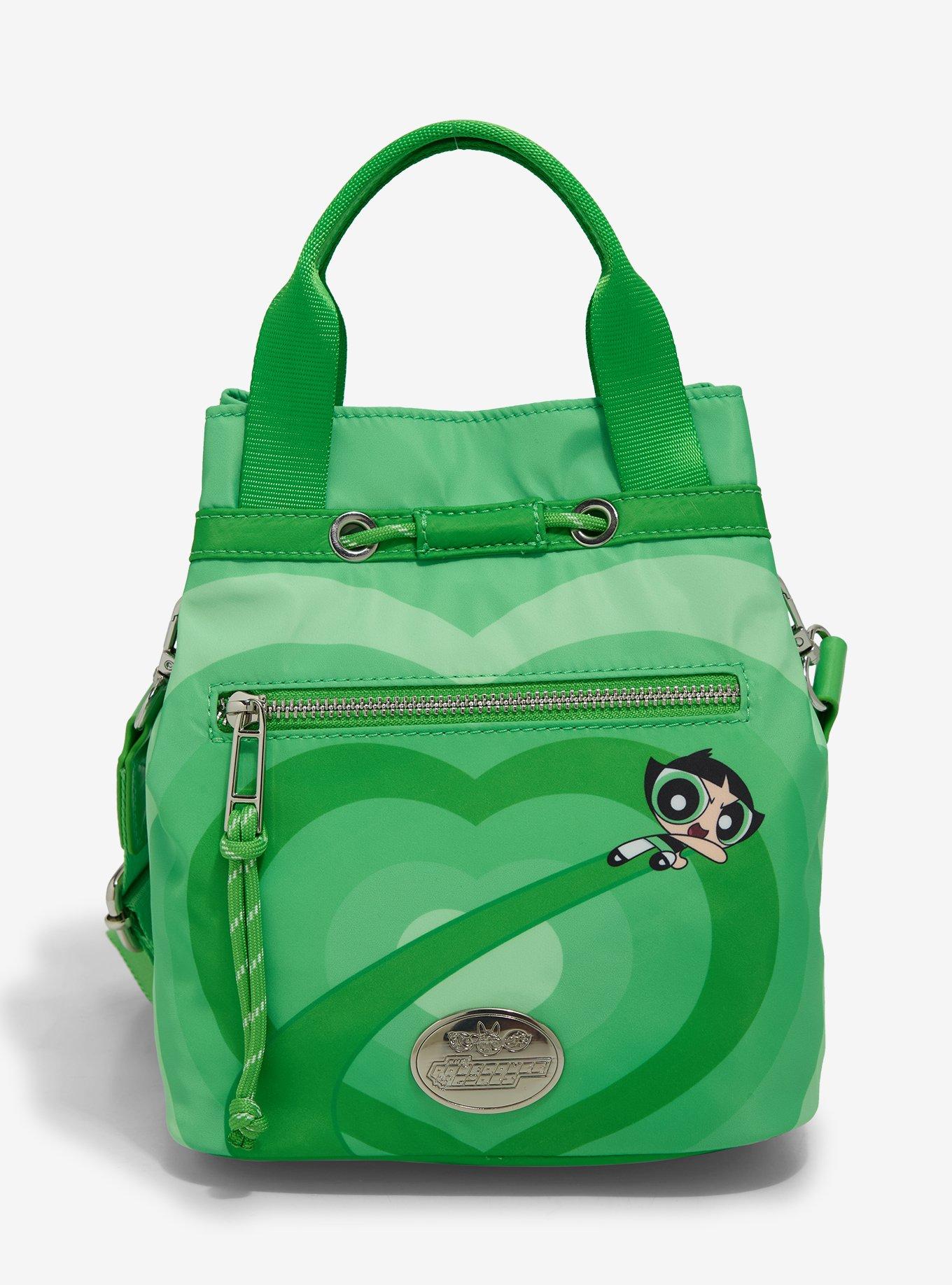 The Powerpuff Girls Buttercup Bucket Crossbody Bag - BoxLunch Exclusive, , alternate