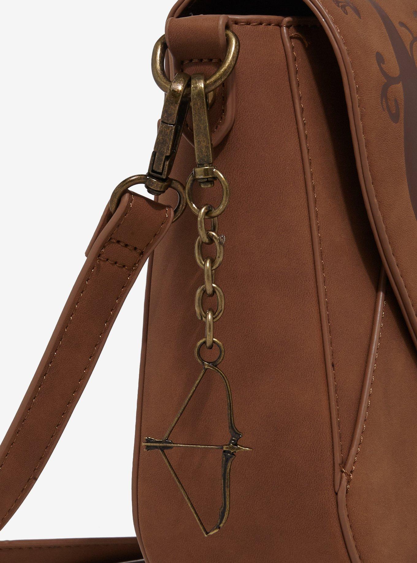 The Lord of the Rings Legolas Swords Pattern Crossbody Bag — BoxLunch Exclusive