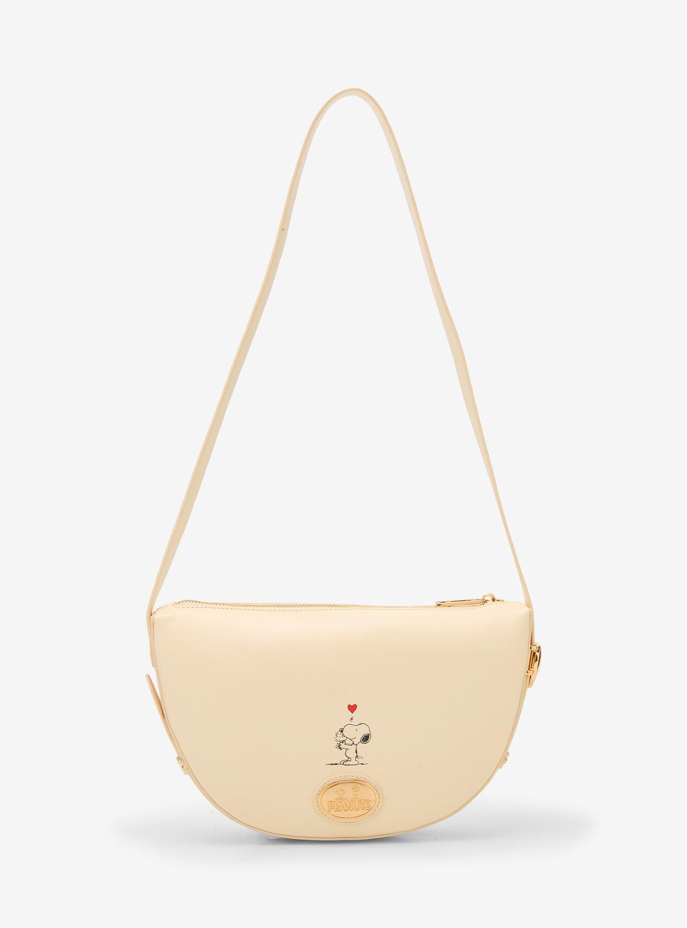 Peanuts Snoopy & Woodstock Heart Crossbody Bag - BoxLunch Exclusive, , alternate