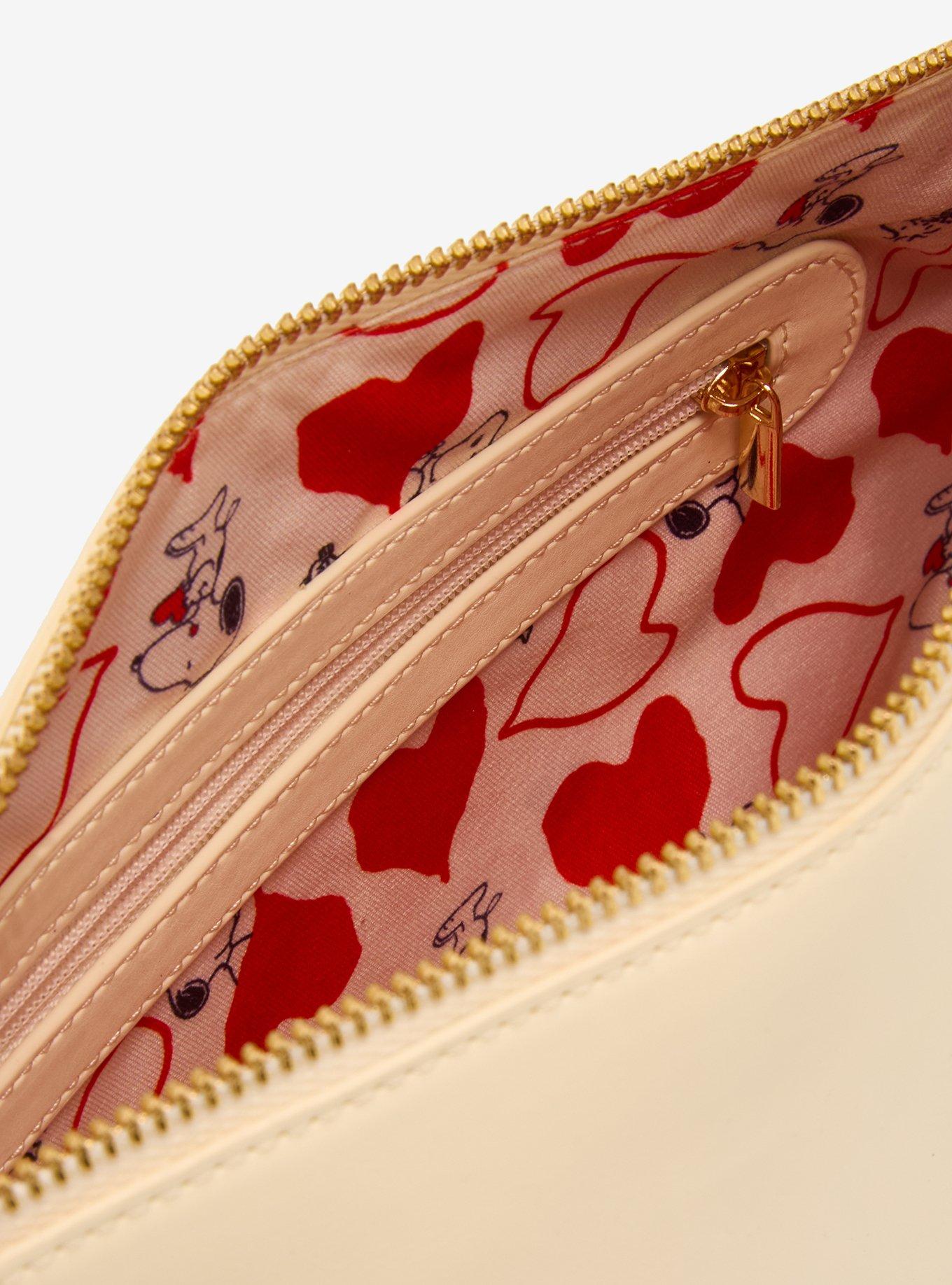 Peanuts Snoopy & Woodstock Heart Crossbody Bag - BoxLunch Exclusive