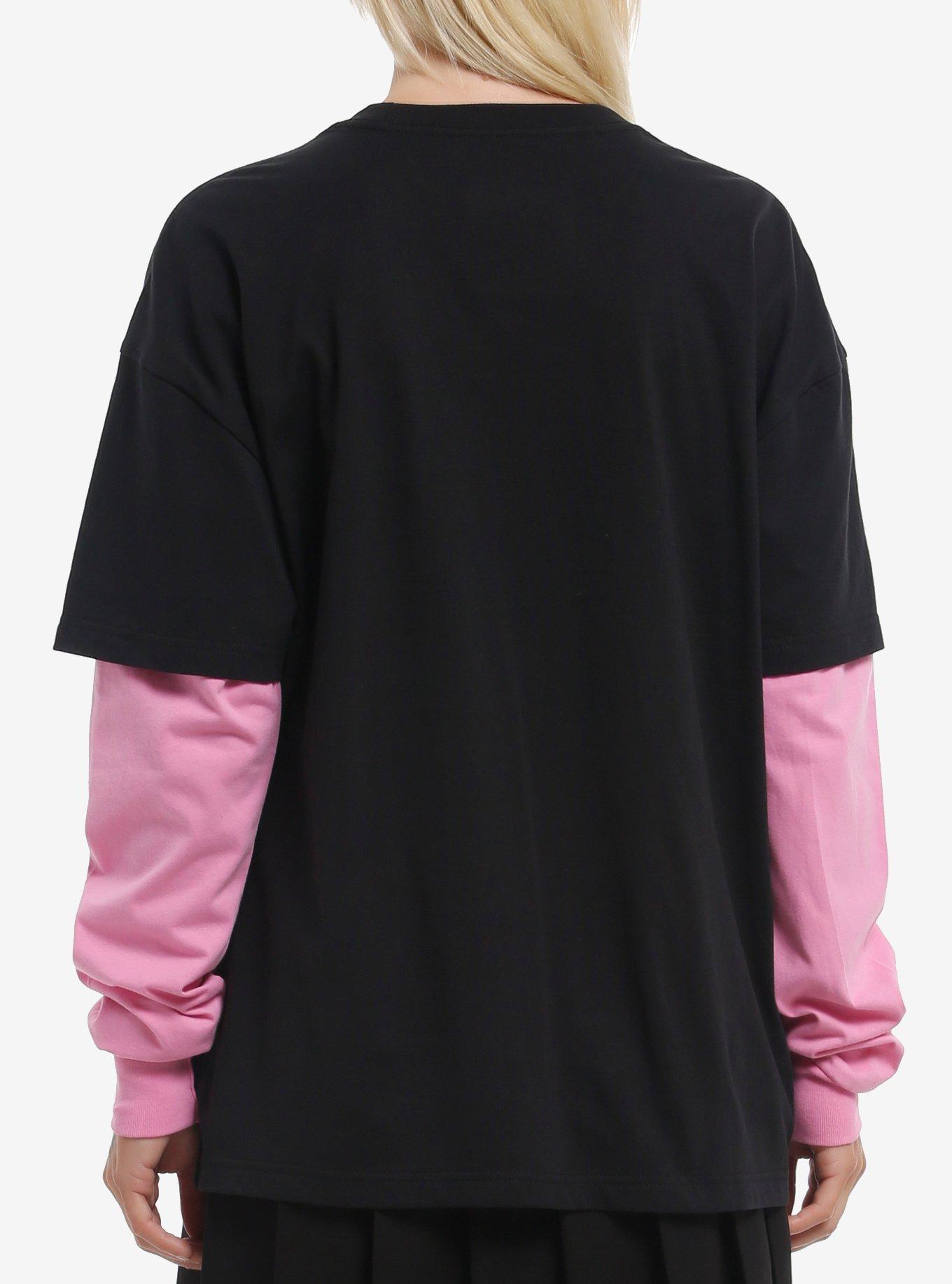 Adventure Time Pink Twofer Long-Sleeve T-Shirt, , alternate